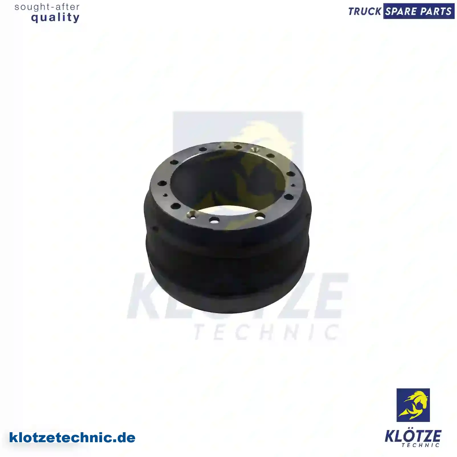 Brake drum, 293544, 360567, , , , , , || Klötze Technic