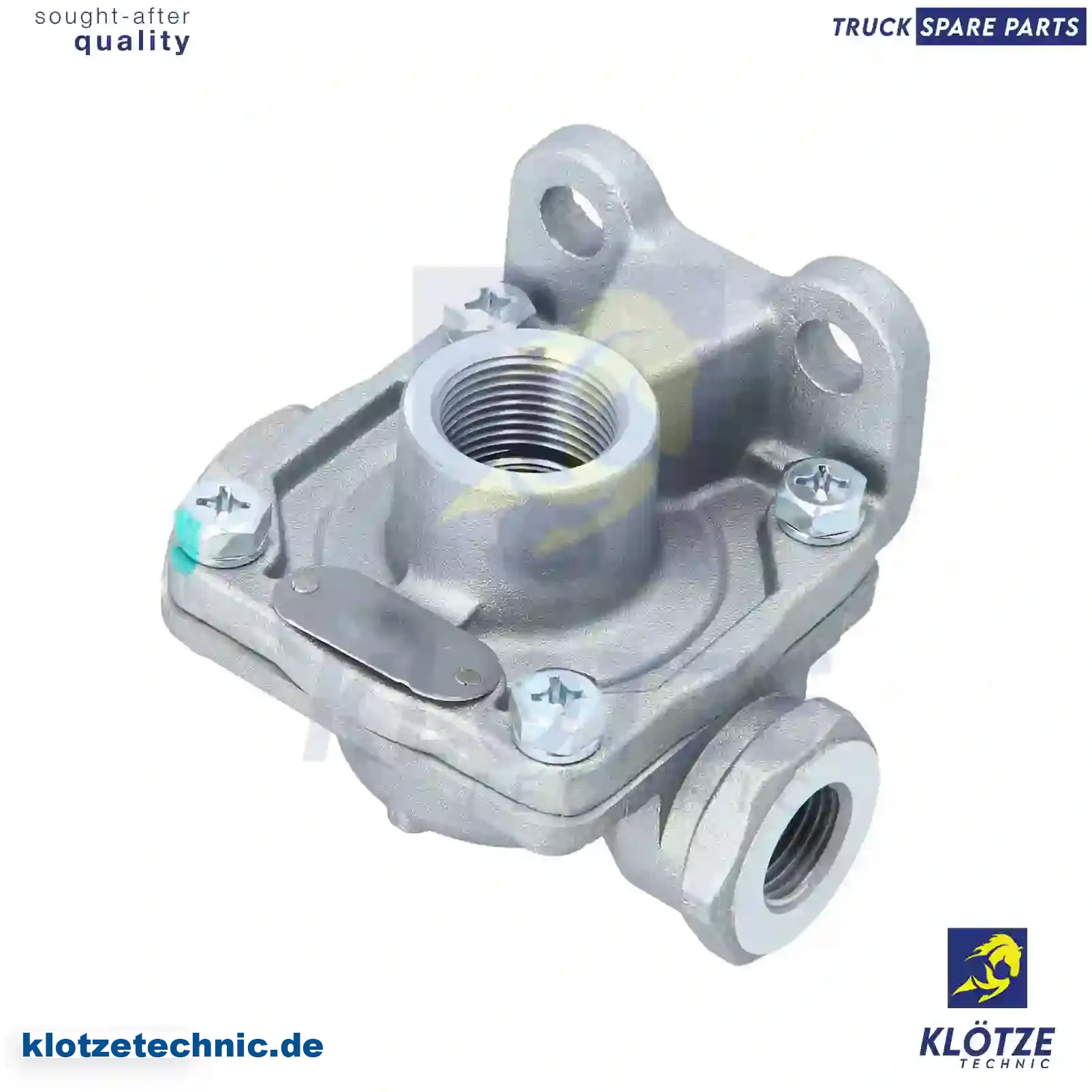 Quick release valve, 0370889, 370889, 370889A, 1339907, 1422152, 307461, 371574, ZG50593-0008 || Klötze Technic