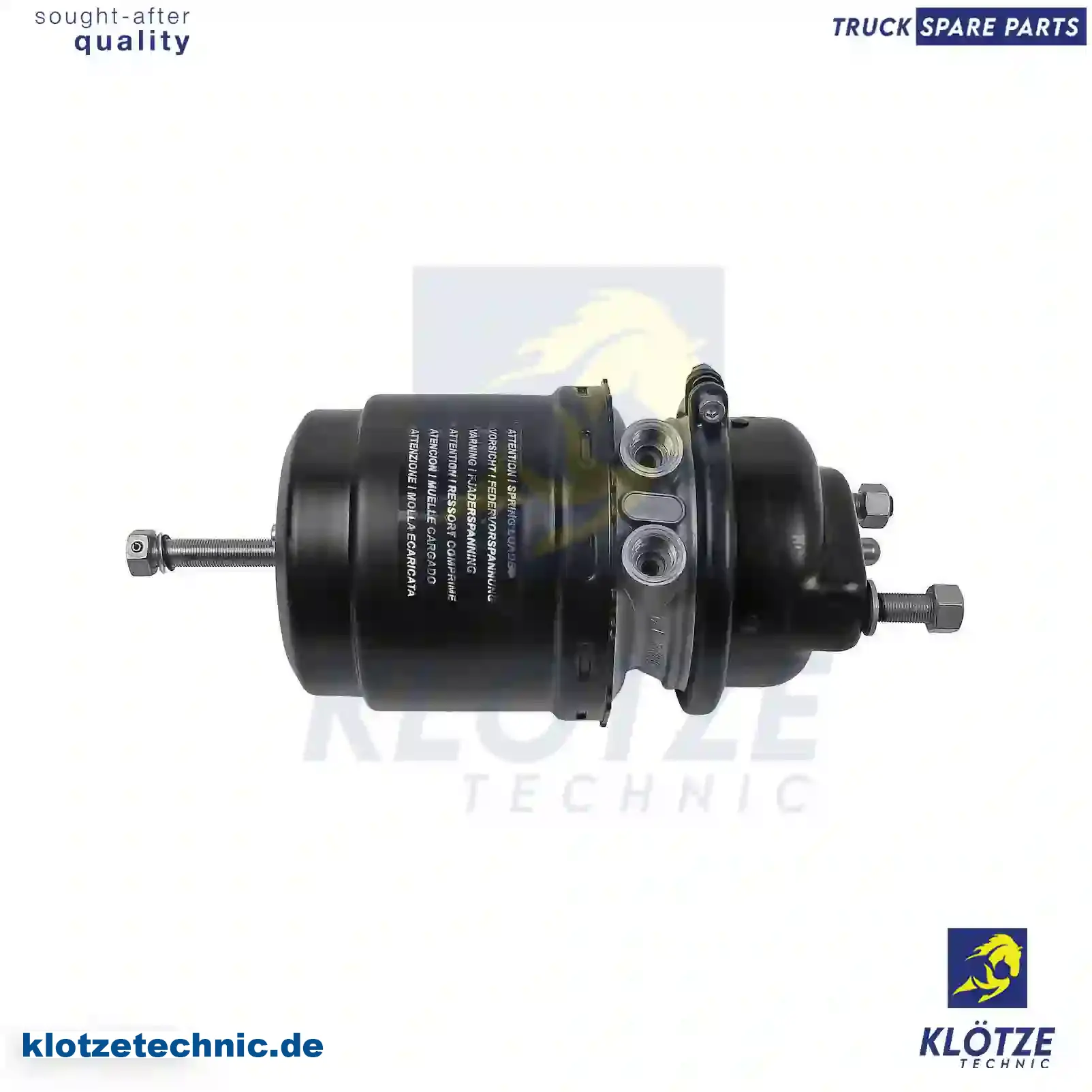 Spring brake cylinder, right, 81504106732, 81504106754, 81504109732, , , , || Klötze Technic