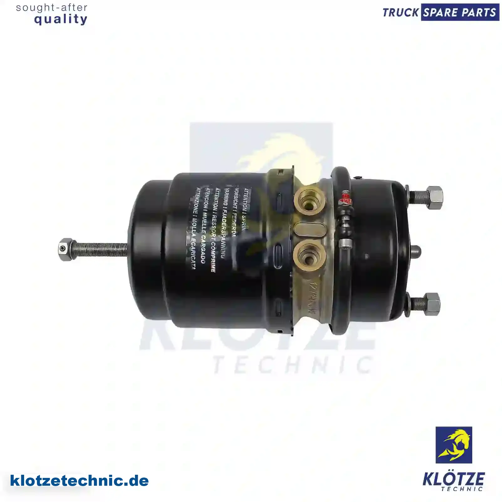 Spring brake cylinder, right, 81504106714, 81504106804, , , || Klötze Technic