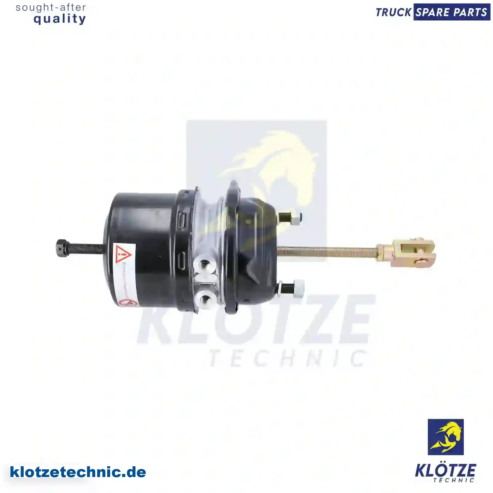 Spring brake cylinder, left, 10571780, 1375936, 1446044, || Klötze Technic