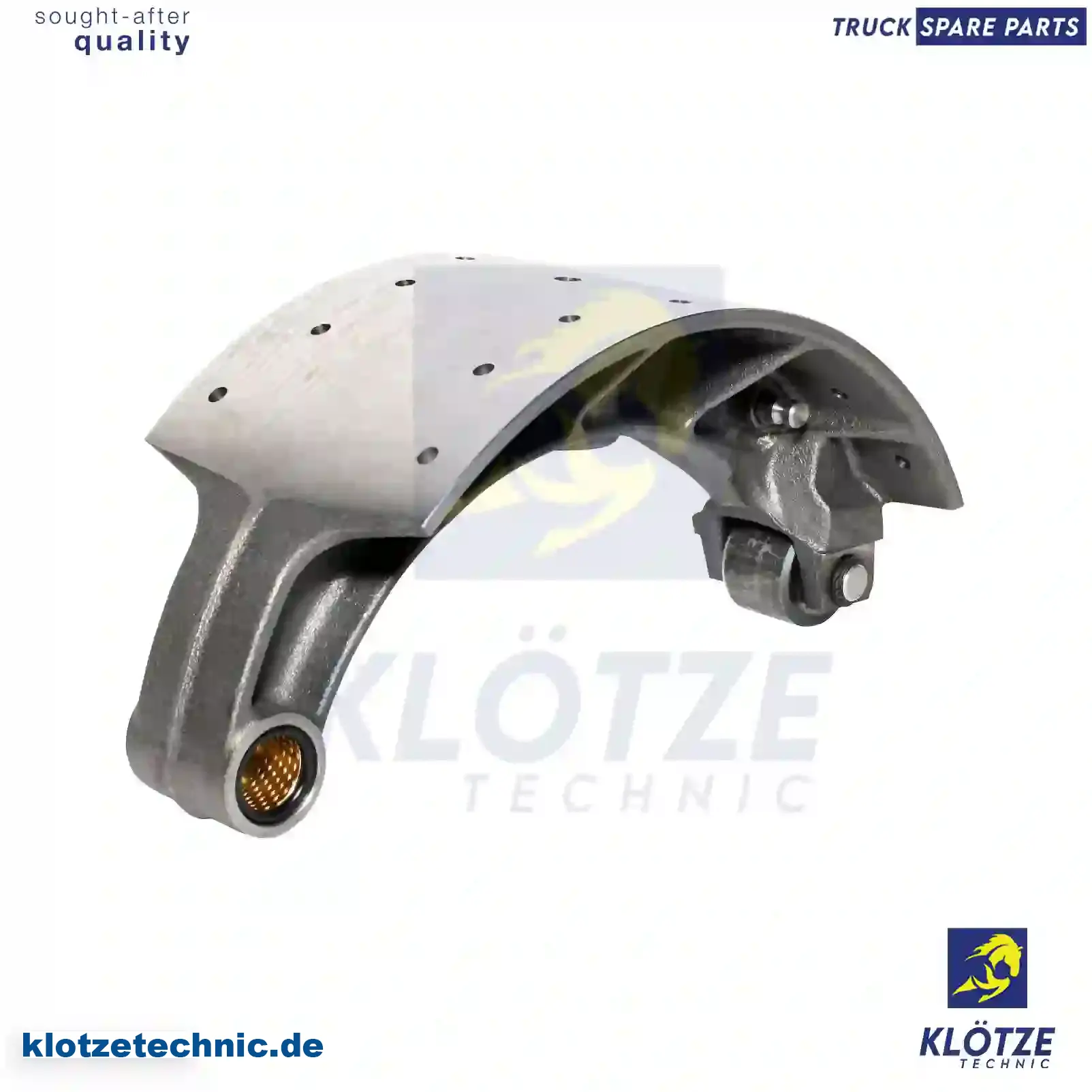 Brake shoe, 3454200419, 3934200719, 3934202519, 3934202919, 6594200019, 6594201119 || Klötze Technic