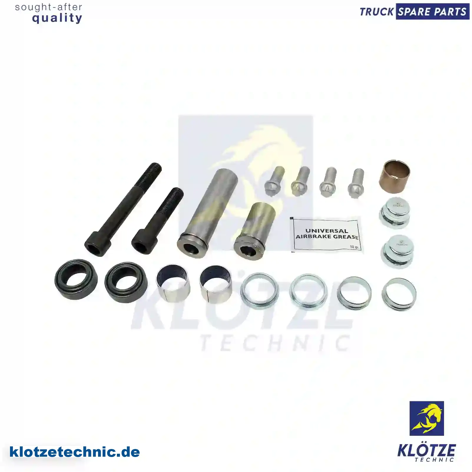 Repair kit, brake caliper, 1522034, 81508026017, 81508026020, 81508026021, MCK1102, 10770779 || Klötze Technic