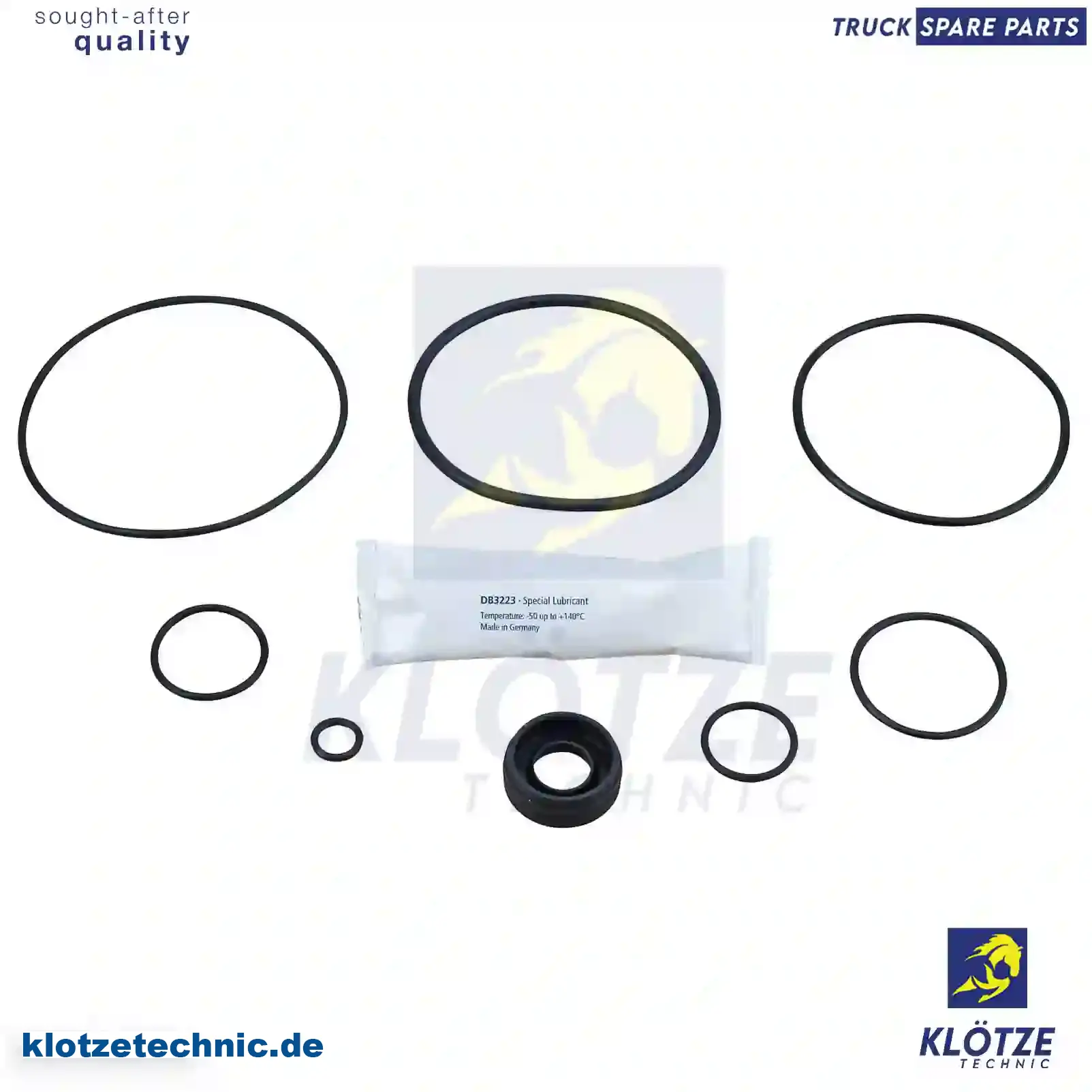 Repair kit, relay valve, 1343946, 93161220, 81521166072, 0024303060, 1335185, 85103245, ZG50689-0008 || Klötze Technic