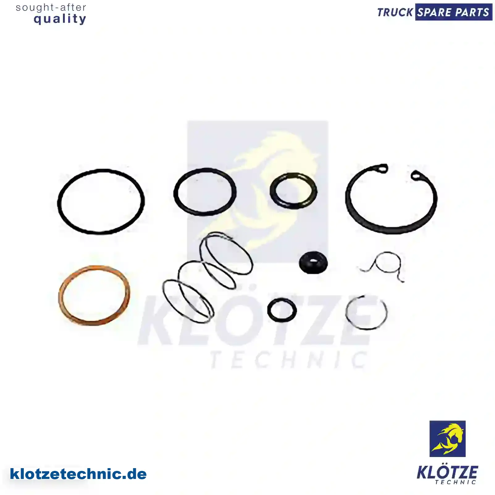 Repair kit, water drain valve, 81512606047, 5 || Klötze Technic