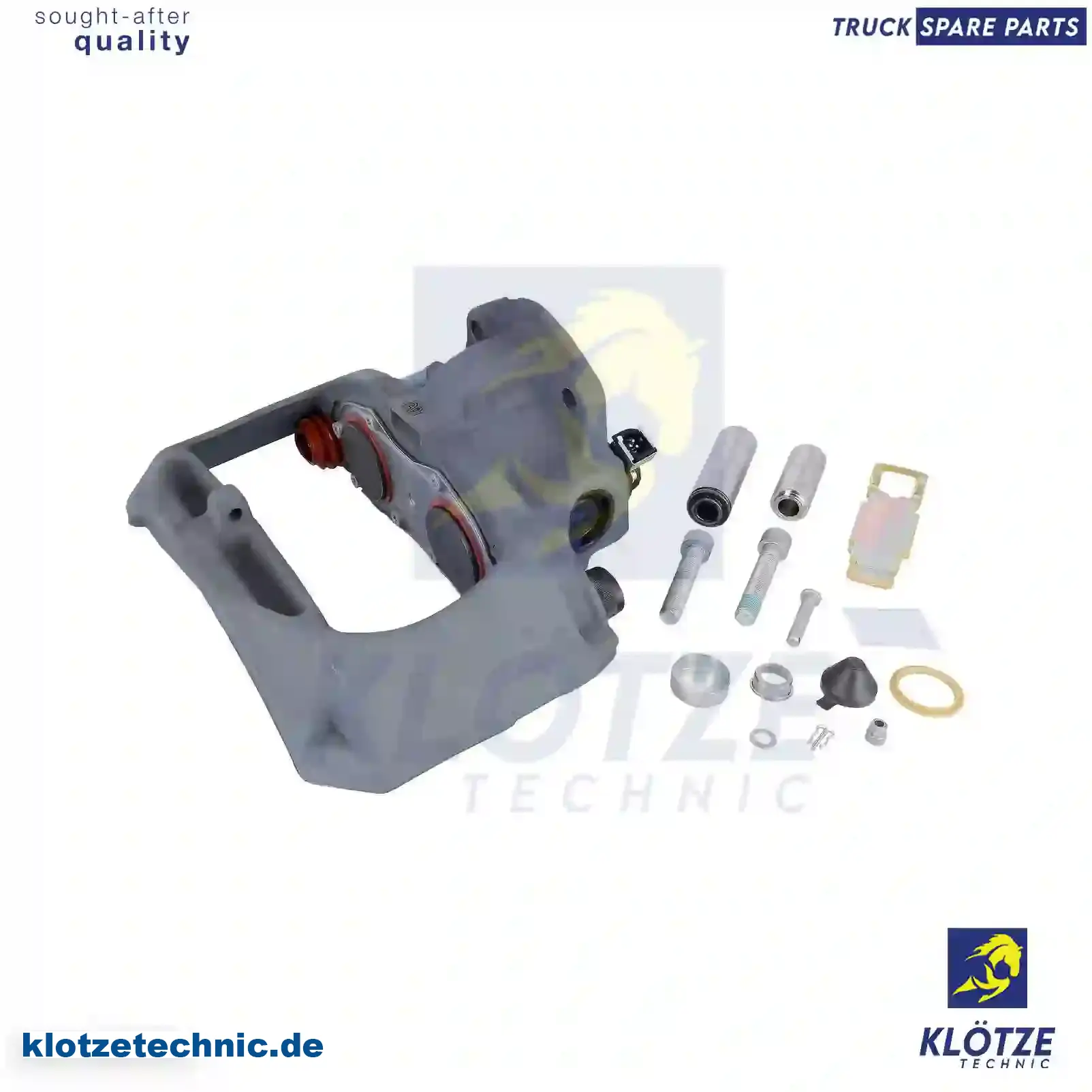 Brake caliper, reman. / without old core, 1658010, 1857920, 41658010 || Klötze Technic