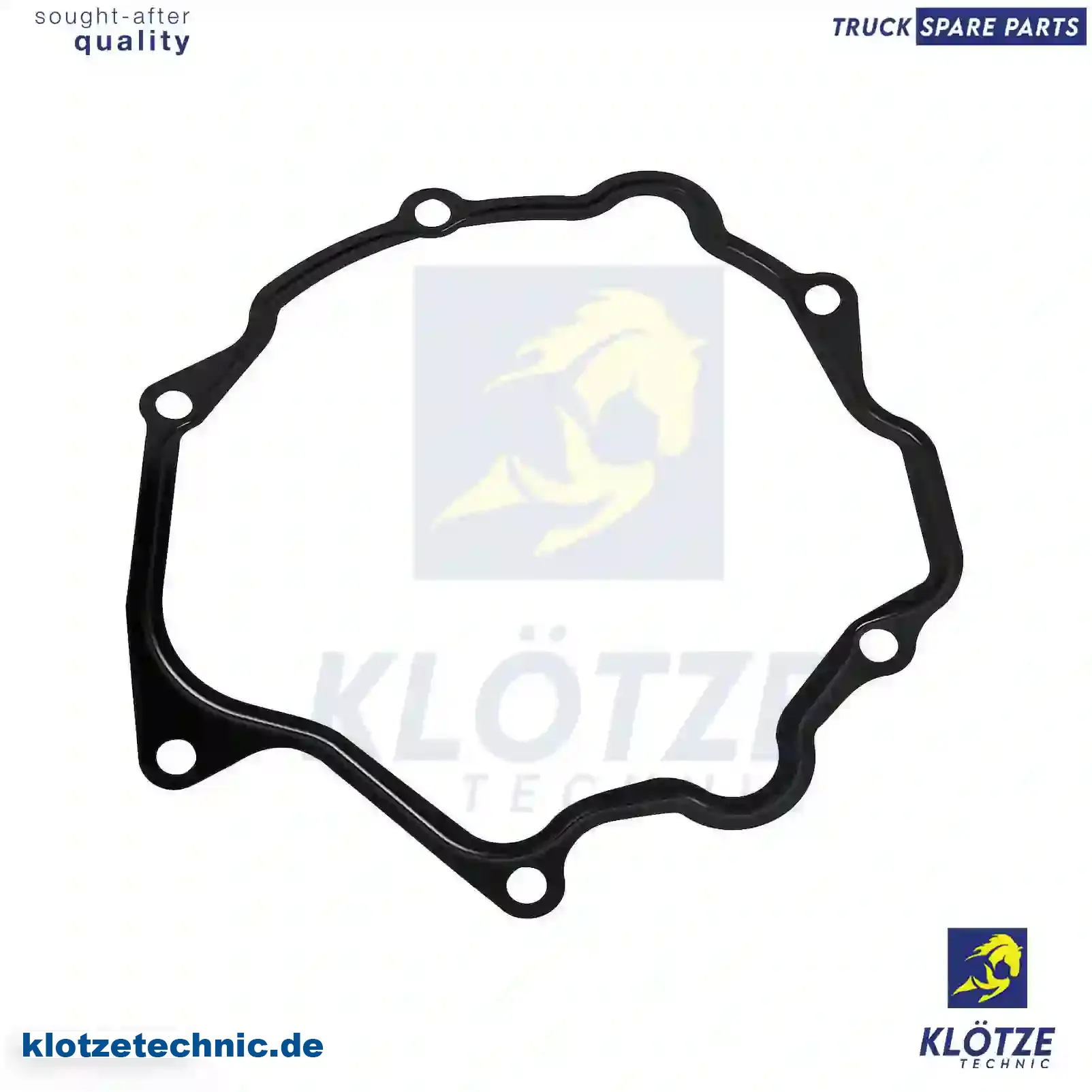 Gasket, vacuum pump, 6012380280, 6012380281, 6012380480, 6012380580, 6012380680, 6012380780, ZG01300-0008 || Klötze Technic