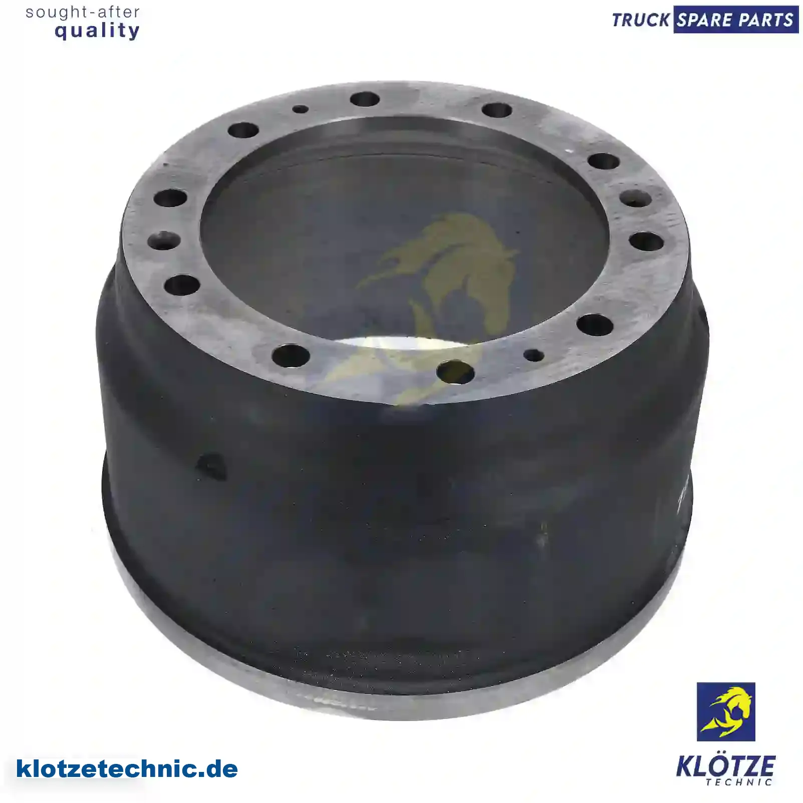 Brake drum, 42102879, 42118426, , , , , || Klötze Technic