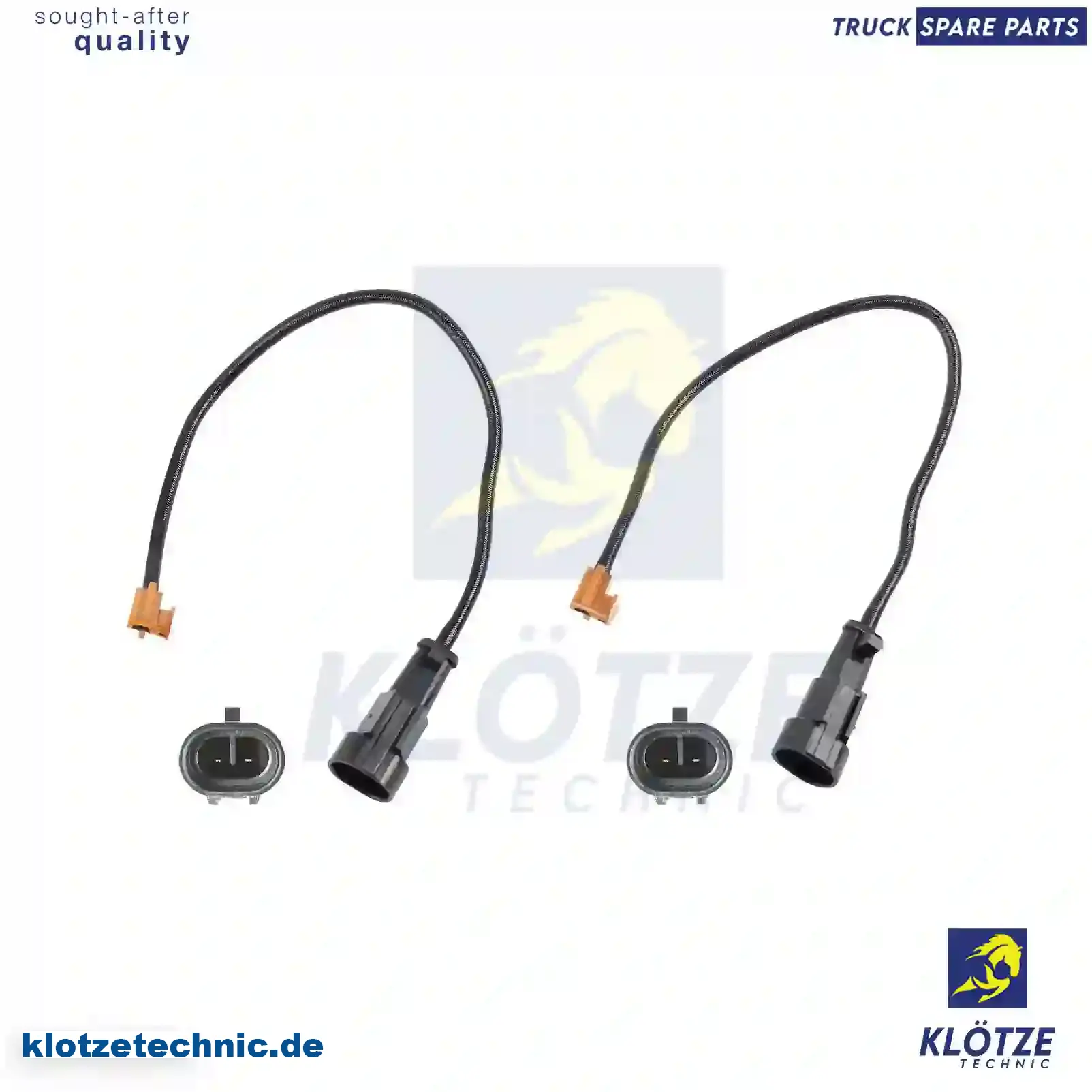 Wear indicator kit, 01908407, 1908407, 42548203, 42548208, 42567357, 42567660, 500054528, ZG50968-0008 || Klötze Technic