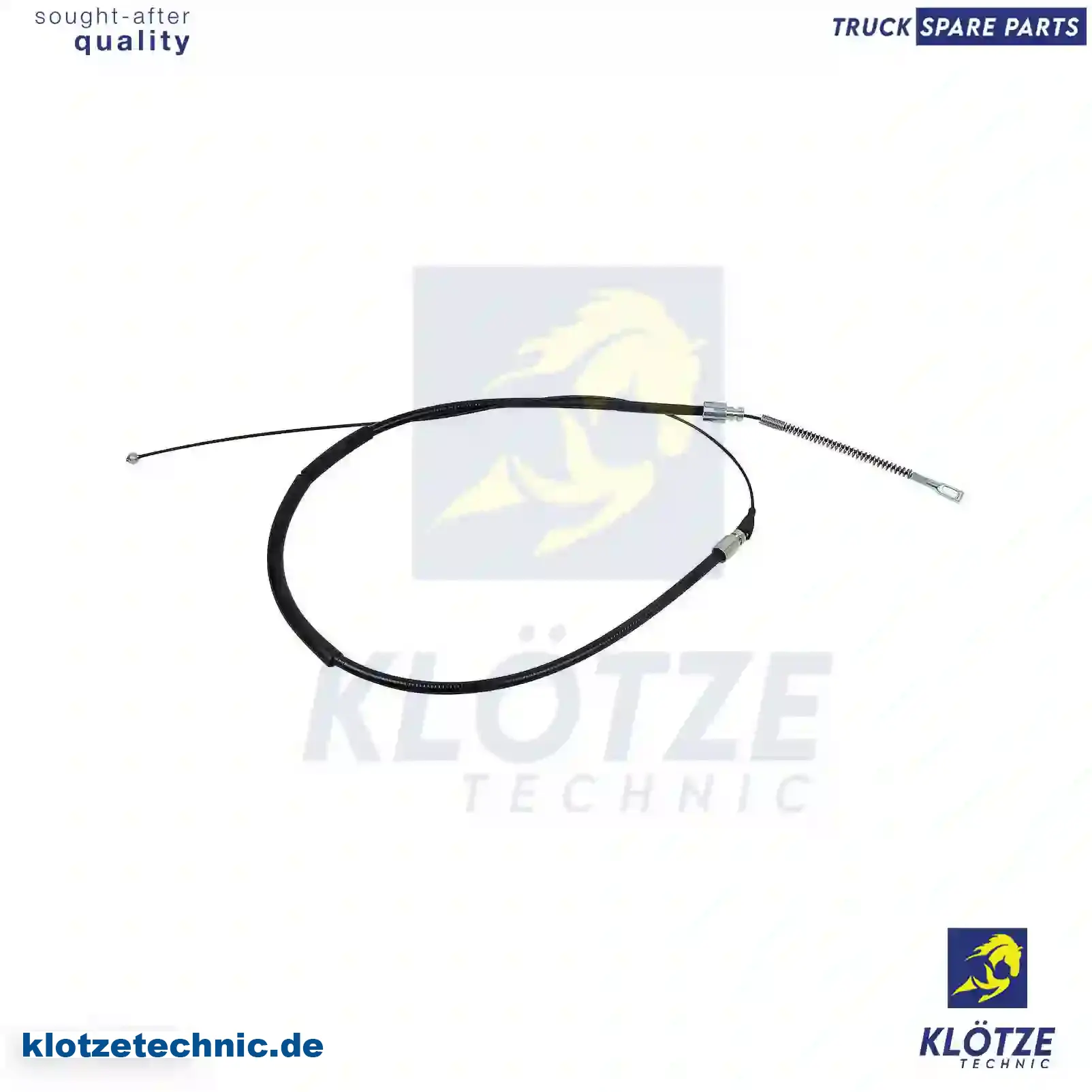 Control wire, parking brake, 6014201185 || Klötze Technic