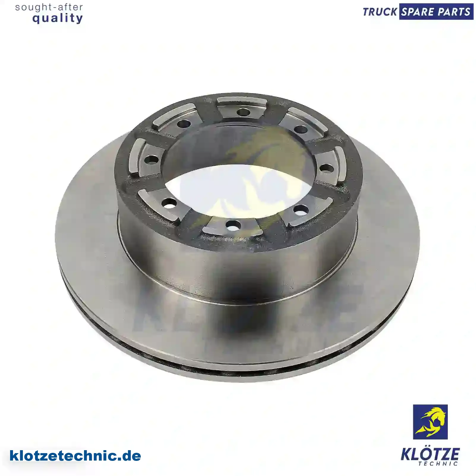 Brake disc, 5001864712, 5001864712S, 5010260609, , , , , , || Klötze Technic