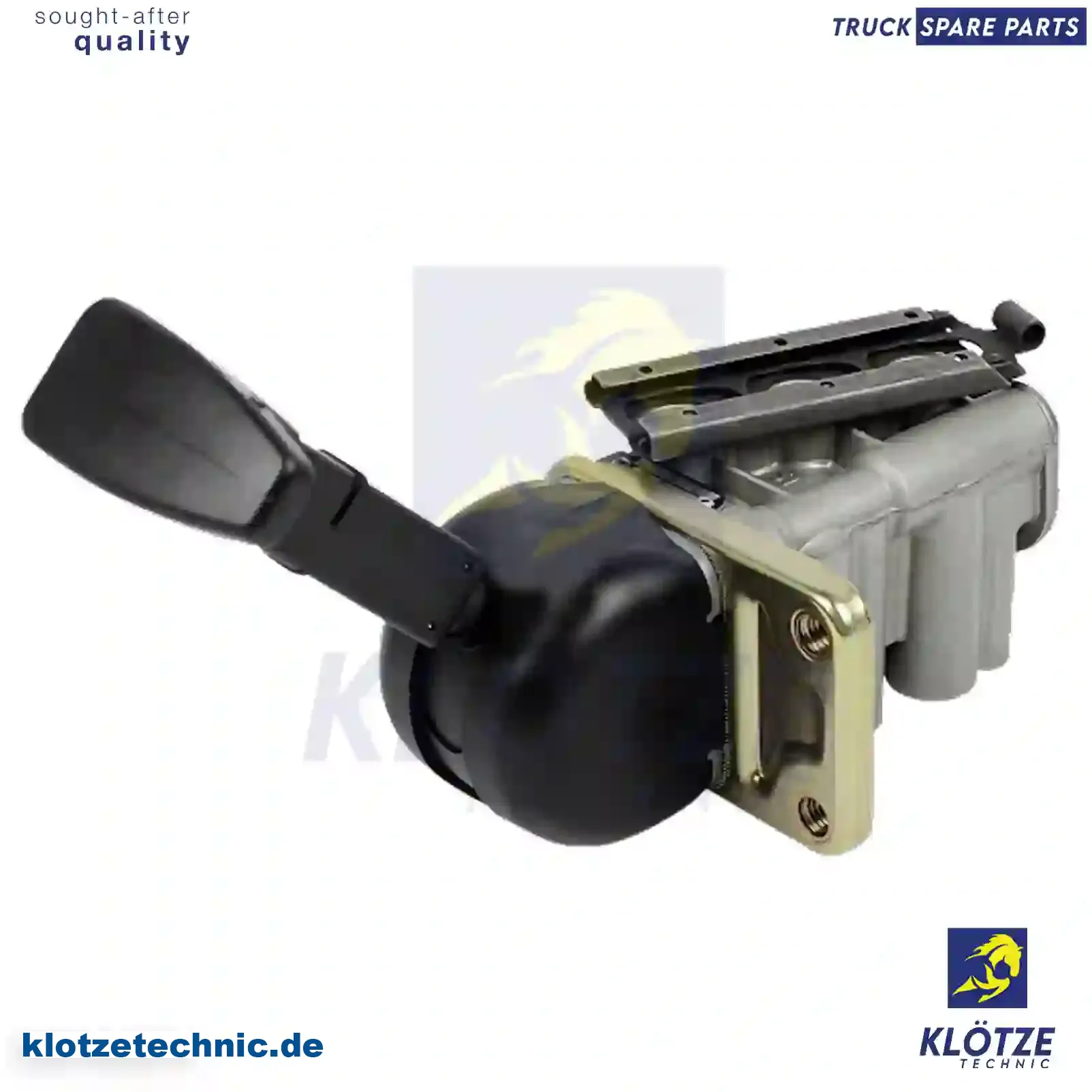 Hand brake valve, 0014303481, 0014305681, 001430568180, 0014306681, 0024309881 || Klötze Technic