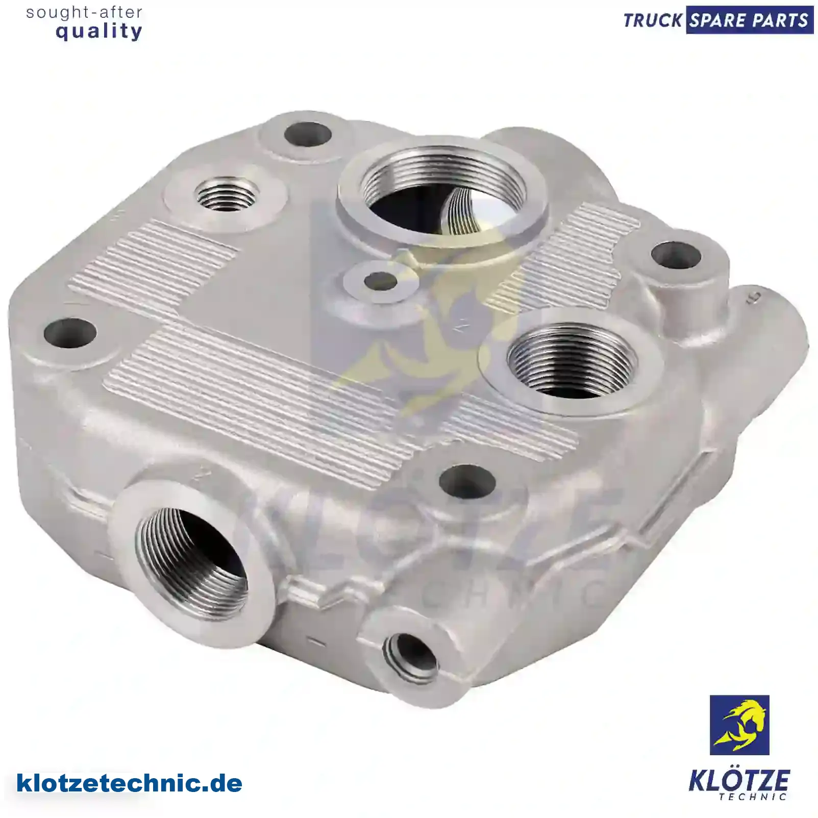 Cylinder head, compressor, 5411310919, 5411311019, 5411311219 || Klötze Technic