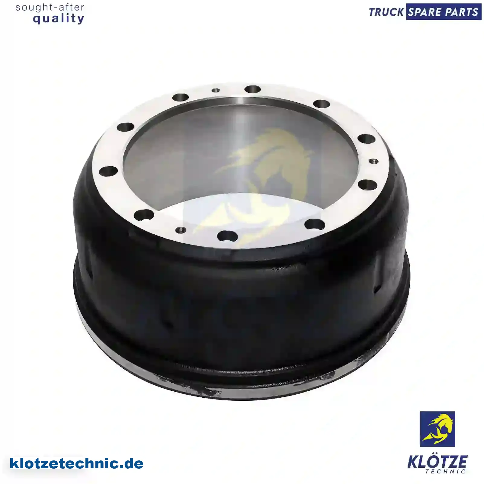 Brake drum, 3054210101, 3054210401, 3054230601, 3564210001, MBD1010, , , , || Klötze Technic