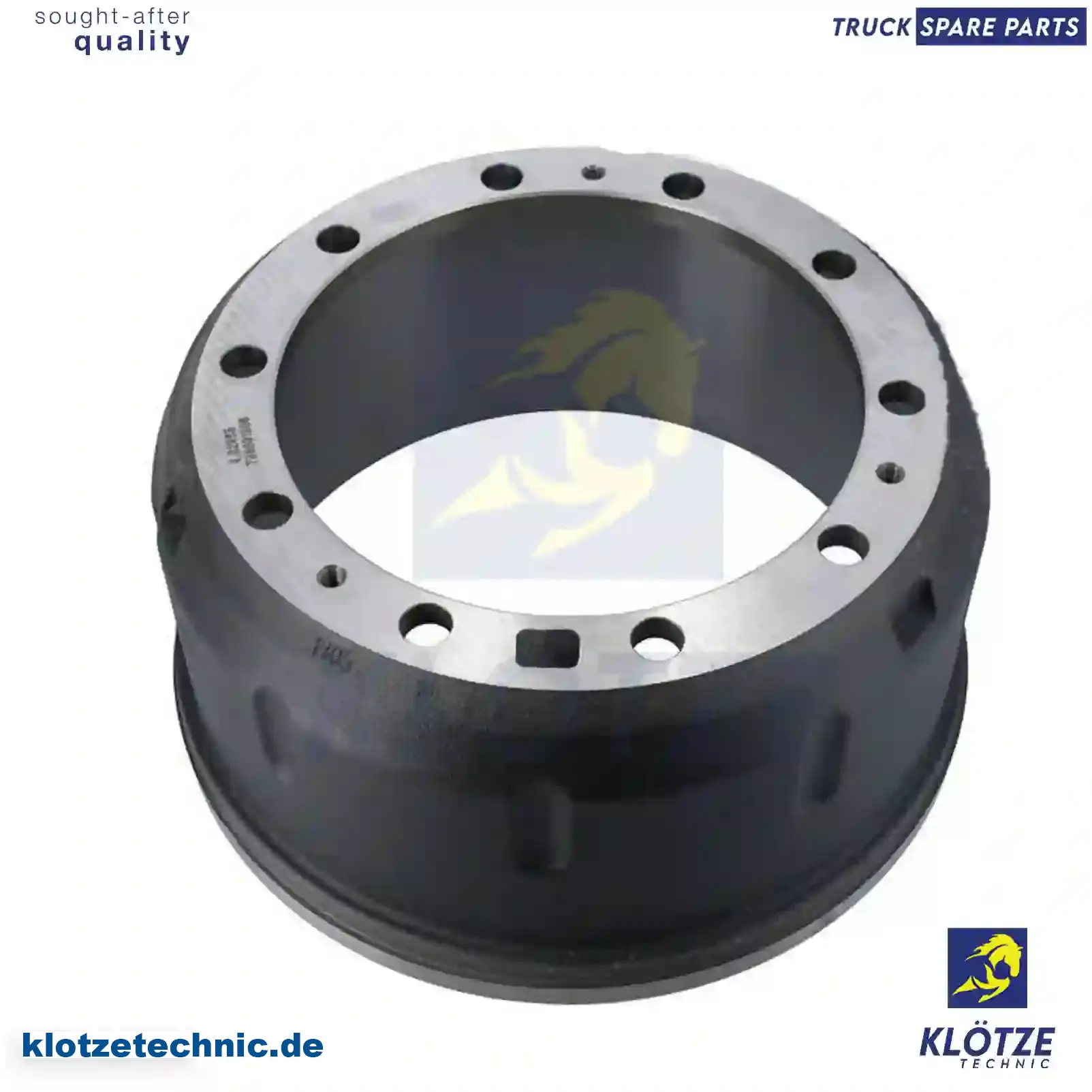 Brake drum, 6244210201, , , , , , , || Klötze Technic