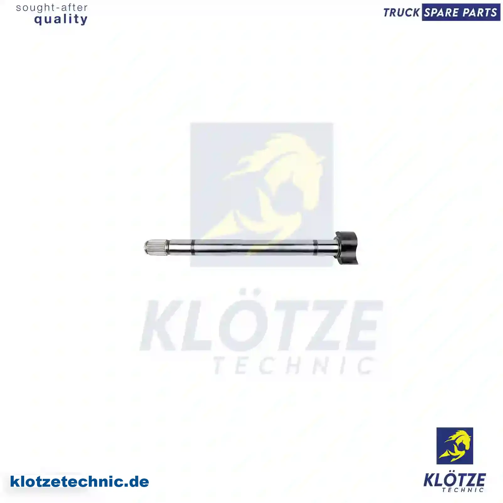 Brake camshaft, right, 3854230236, 3854230436, , , || Klötze Technic