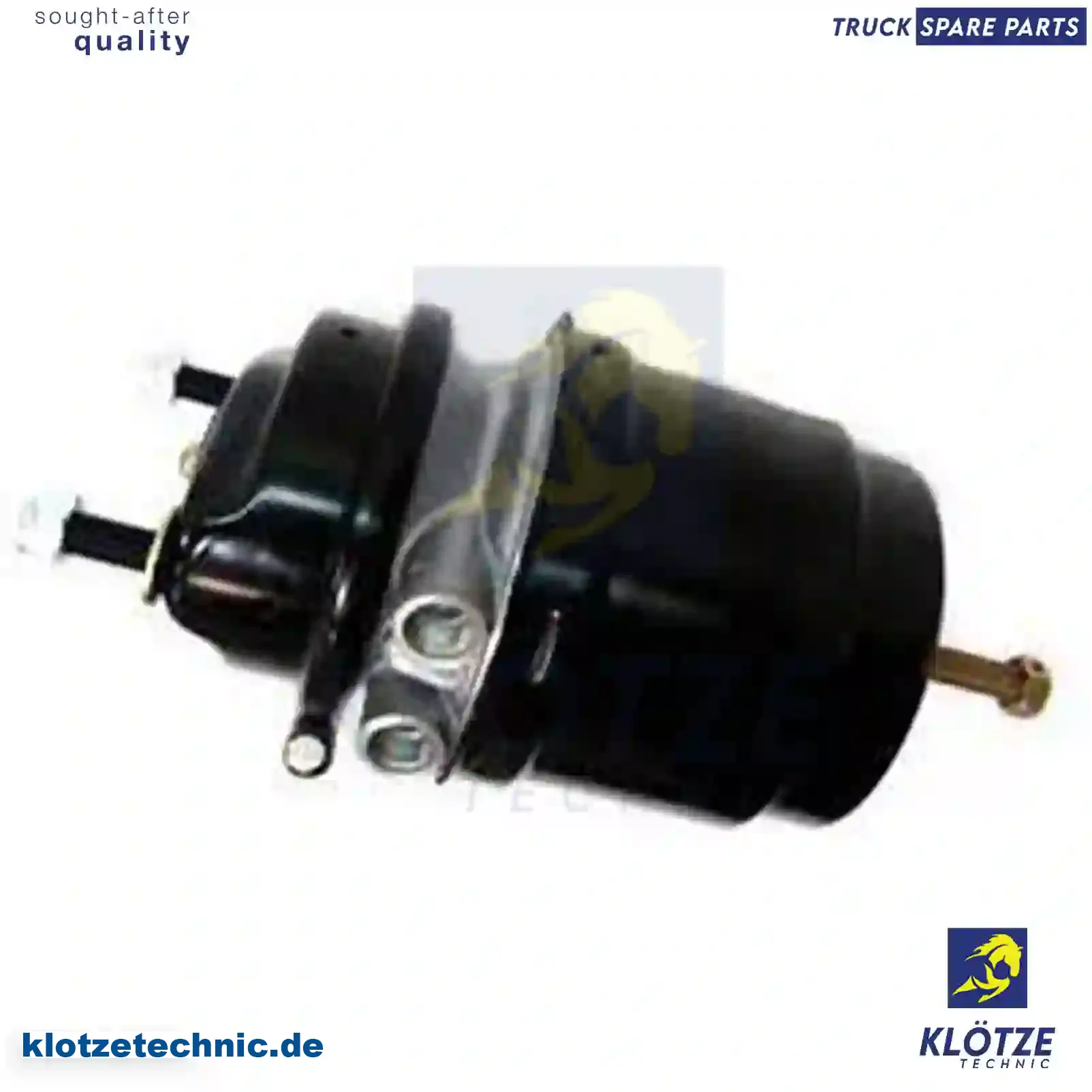 Spring brake cylinder, left, 1506681, 1519189, 0154204418, 0154204618, 0194205418, 0194206418, 0214209418, ZG50789-0008 || Klötze Technic