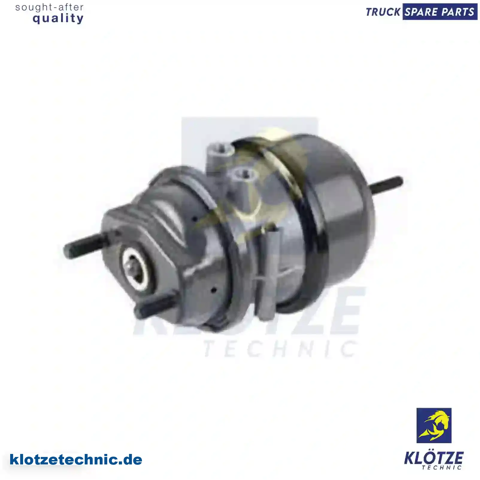 Spring brake cylinder, right, 0203278900, 1518162, JAE0210405218, 0184205218, ZG50795-0008 || Klötze Technic