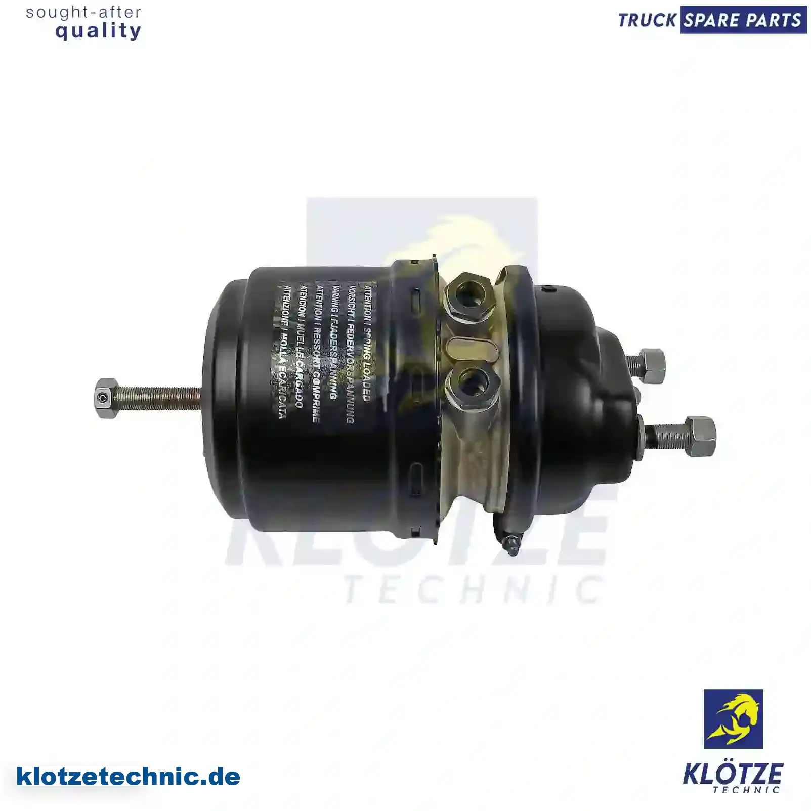 Spring brake cylinder, right, 0203276700, 1519192, JAE0210405618, 0184205618, 1935450 || Klötze Technic