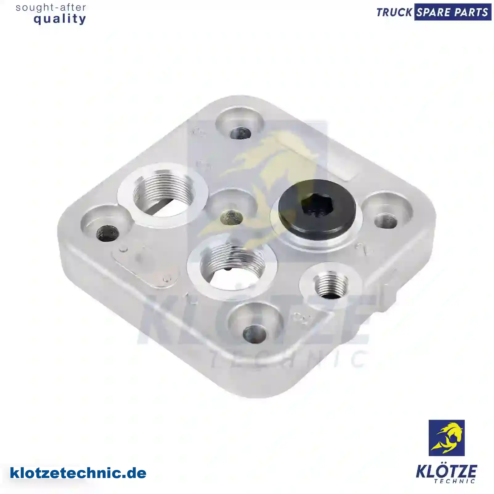 Cylinder head, compressor, 1312221 || Klötze Technic