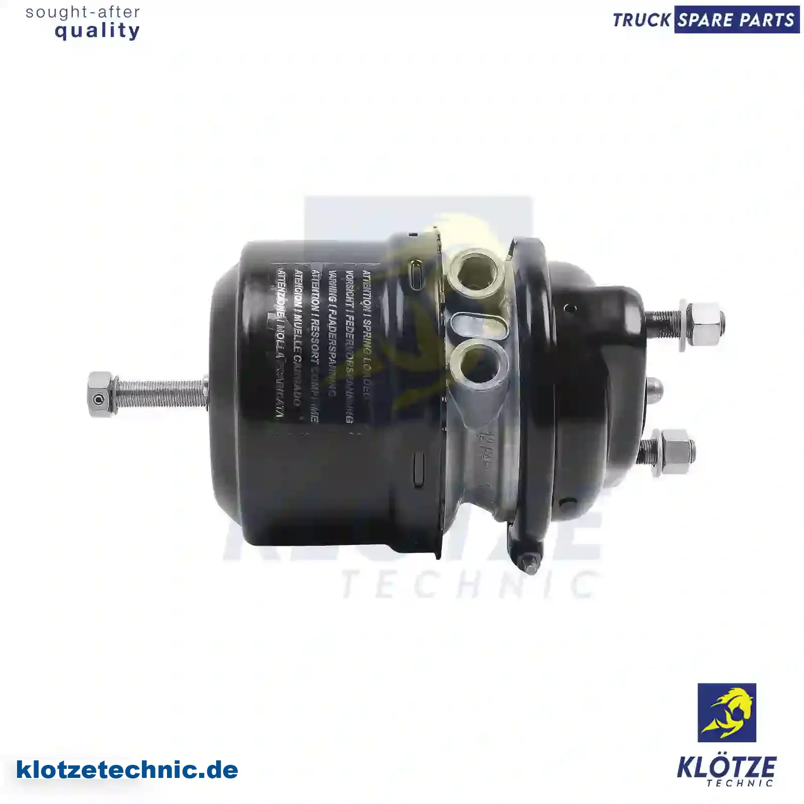 Spring brake cylinder, right, 0154207318, 0204205518, , , || Klötze Technic