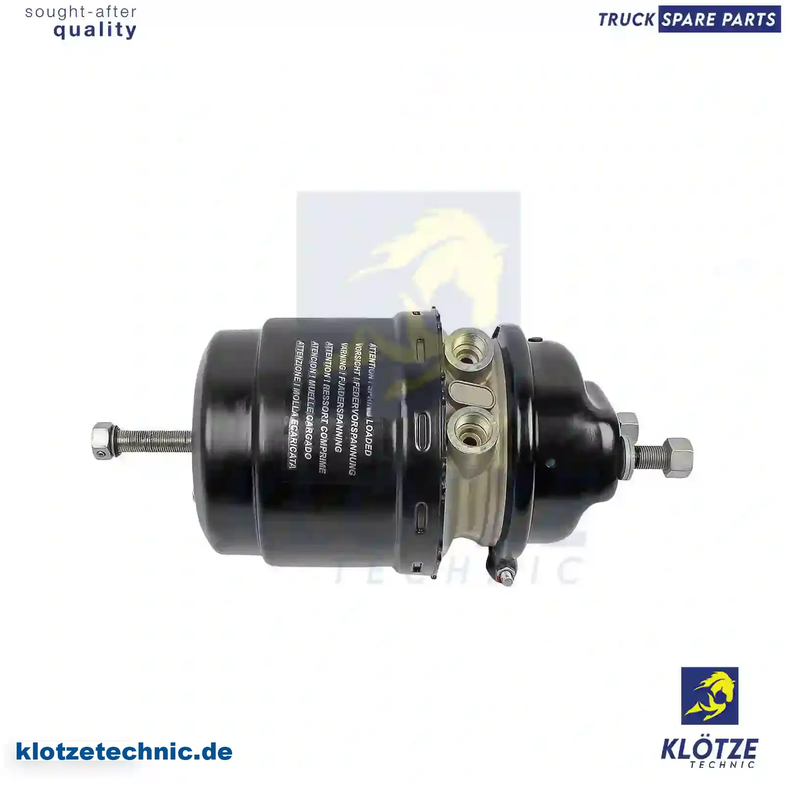 Spring brake cylinder, left, 0154203018, 0204201418, , , || Klötze Technic