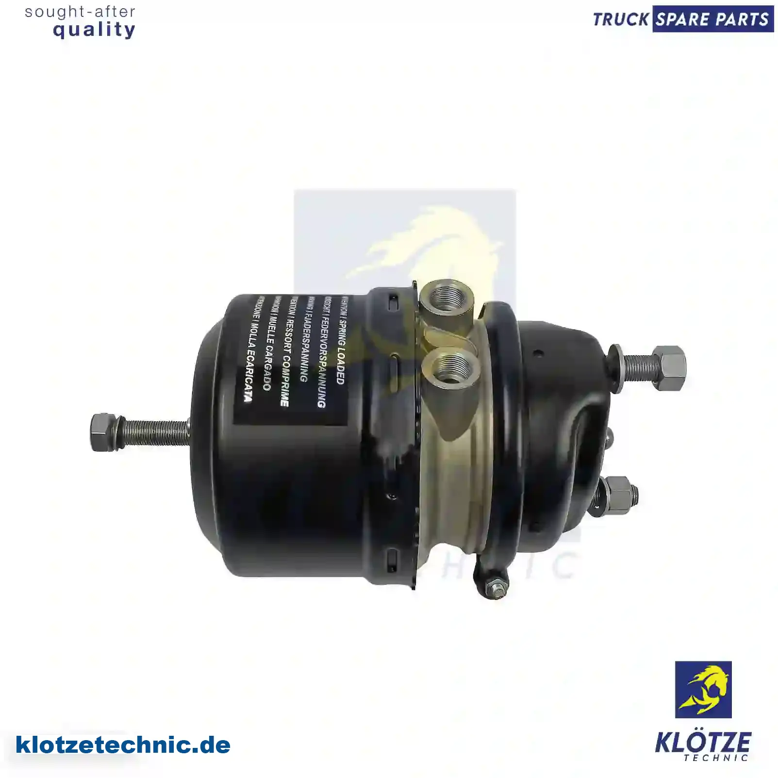 Spring brake cylinder, 1519198, 0154206118, 0204207518, , || Klötze Technic