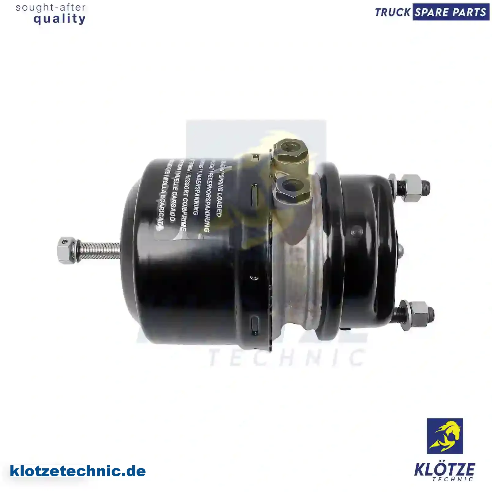 Spring brake cylinder, 0204206518, 0214206518, , , || Klötze Technic