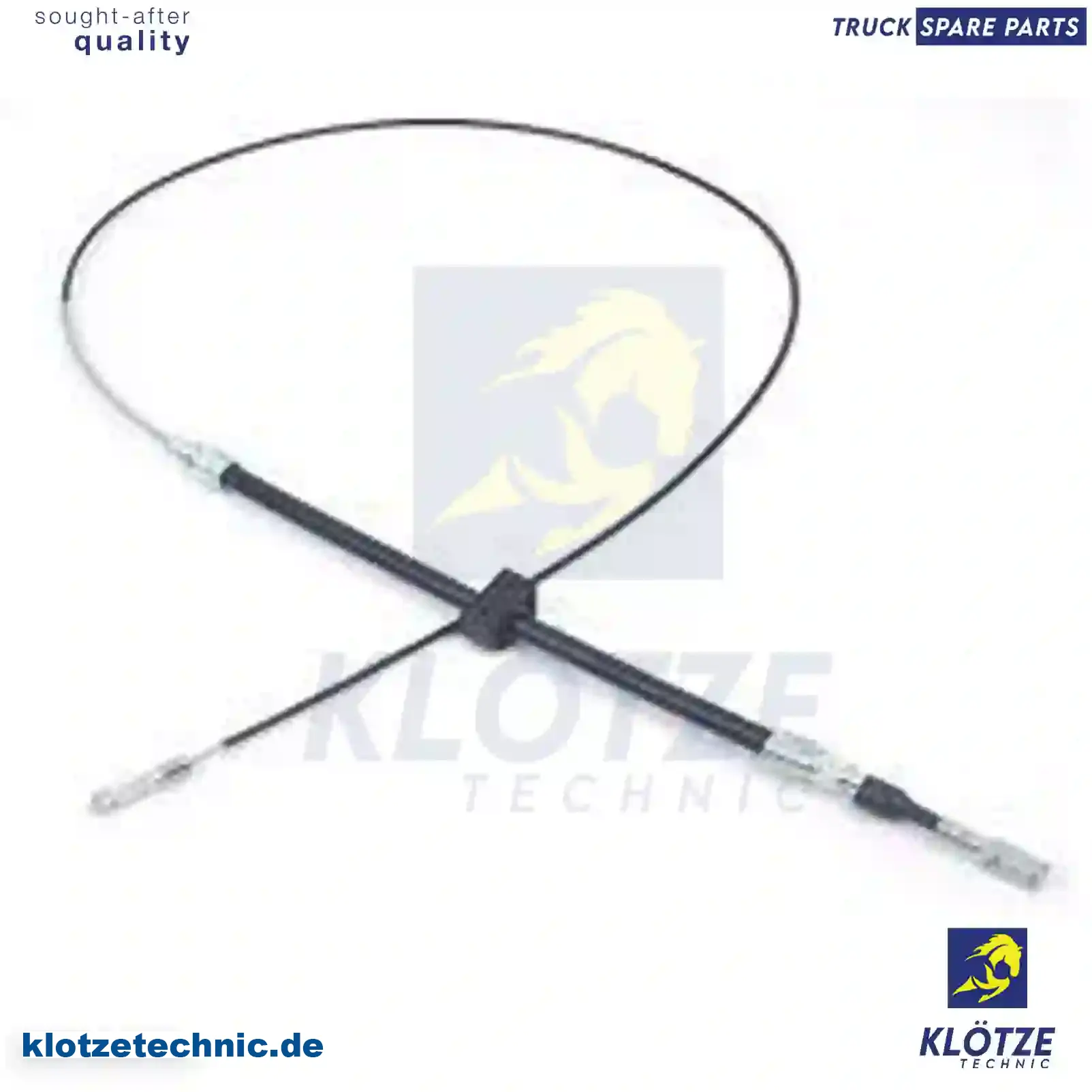 Control wire, parking brake, 9014202085, 2D0609701, ZG50364-0008 || Klötze Technic