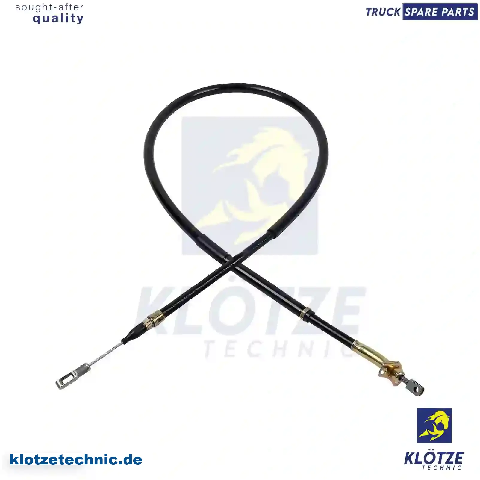 Control wire, parking brake, 9044200185, 2D0609721A, ZG50366-0008 || Klötze Technic