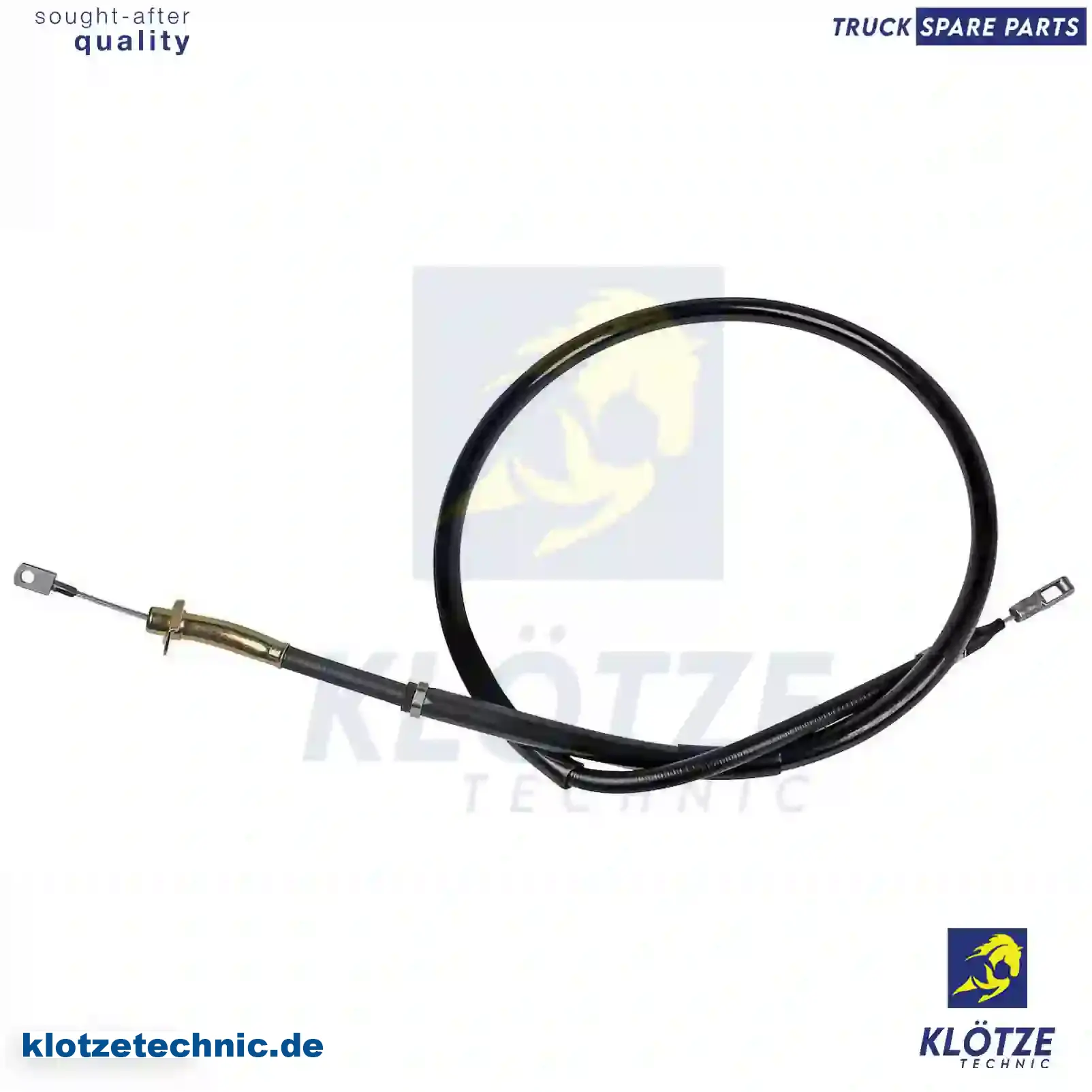 Control wire, parking brake, 5139227AA, 9044200285, 2D0606722, 2D0609722, 2D0609722A, ZG50367-0008 || Klötze Technic