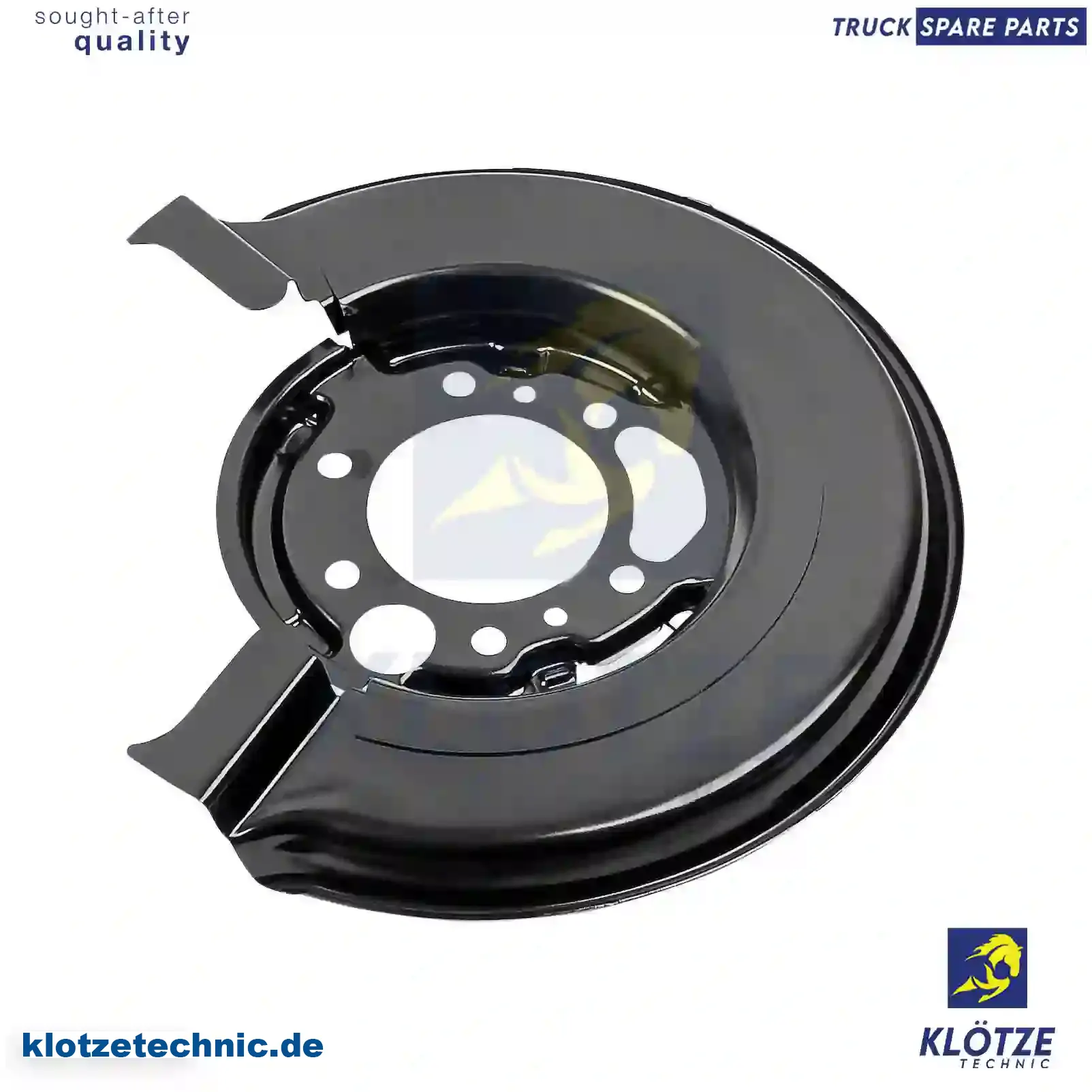 Brake shield, left, 4614230120, 90142 || Klötze Technic