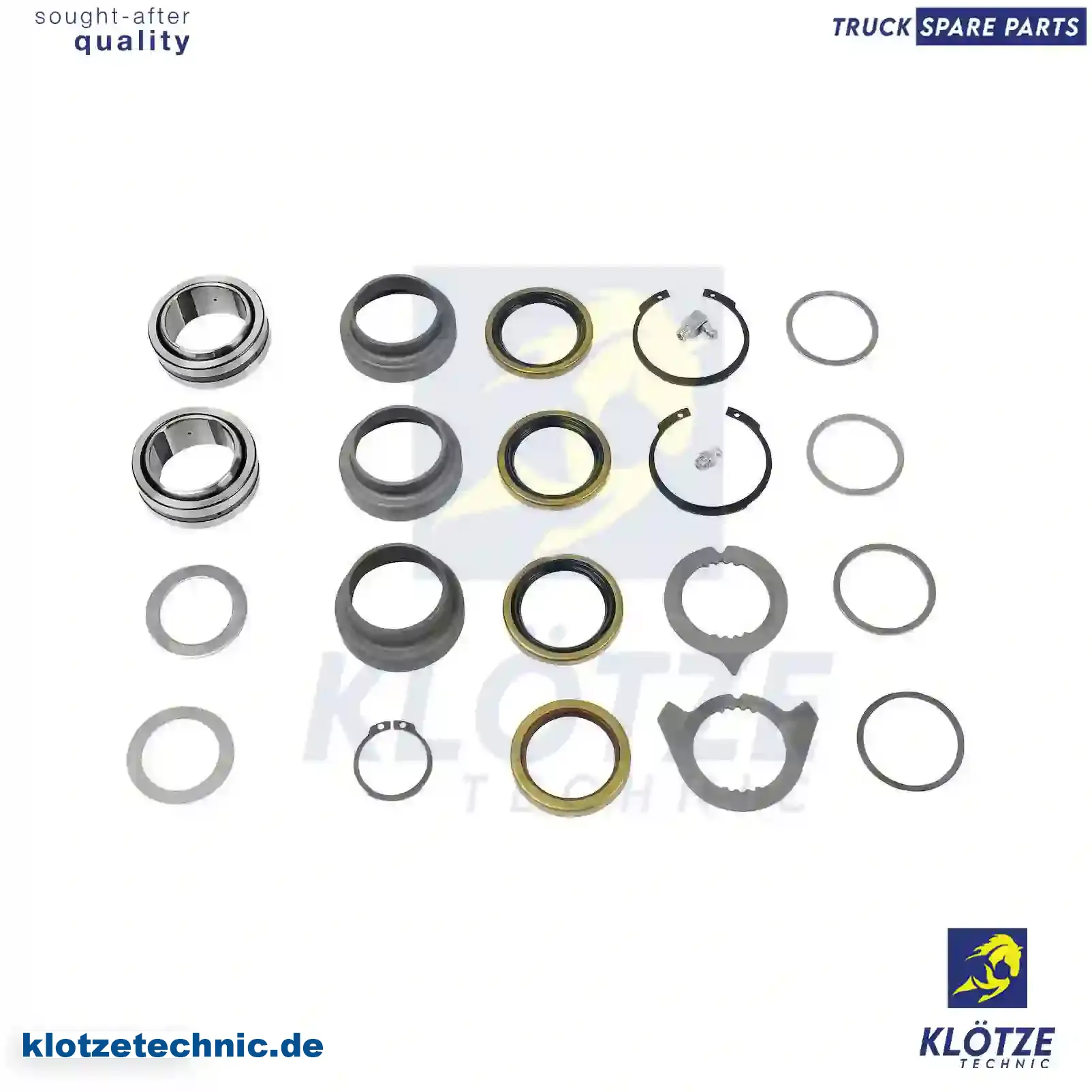 Repair kit, brake camshaft, 3604200441, 3605860442, ZG50652-0008 || Klötze Technic