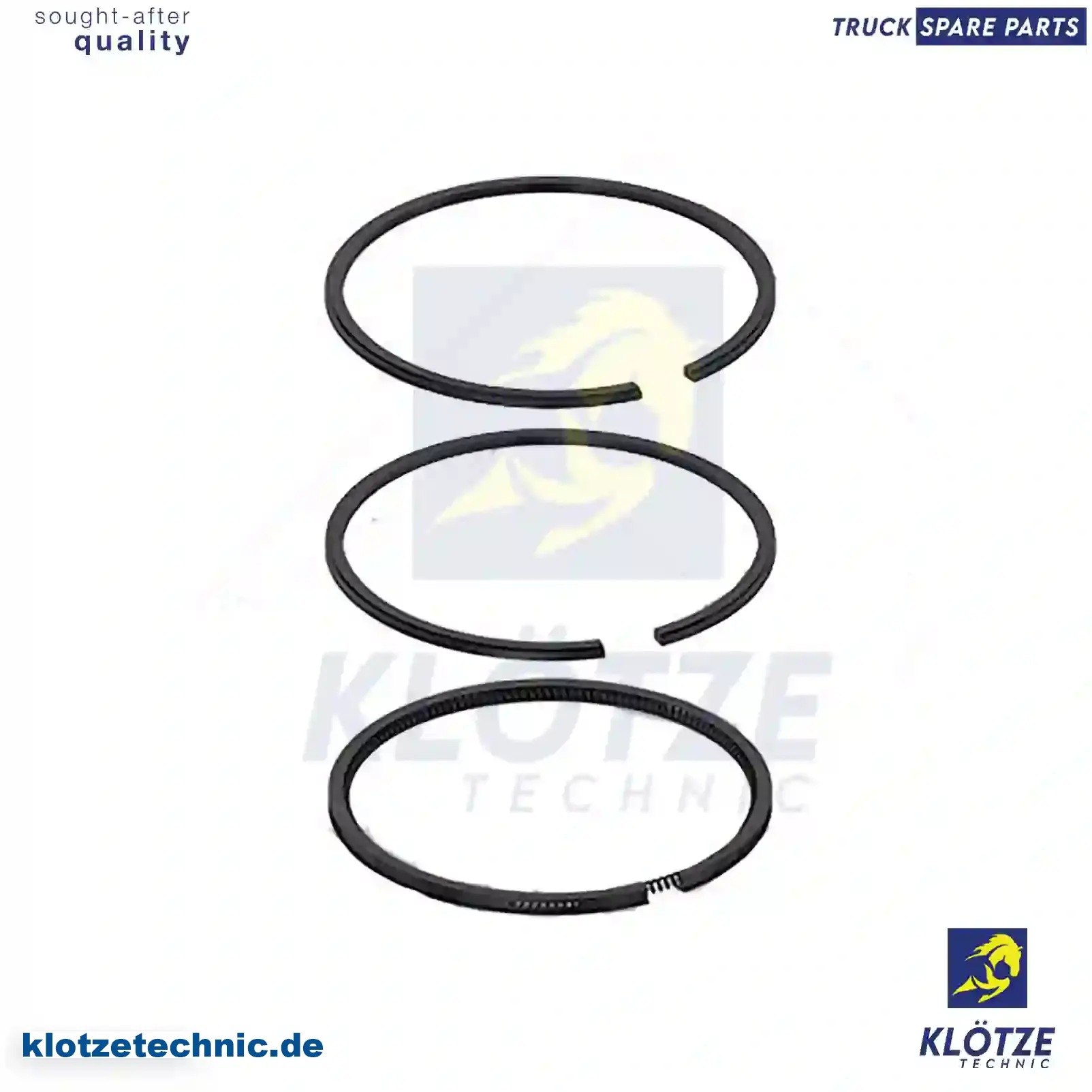 Piston ring kit, 11311111 || Klötze Technic