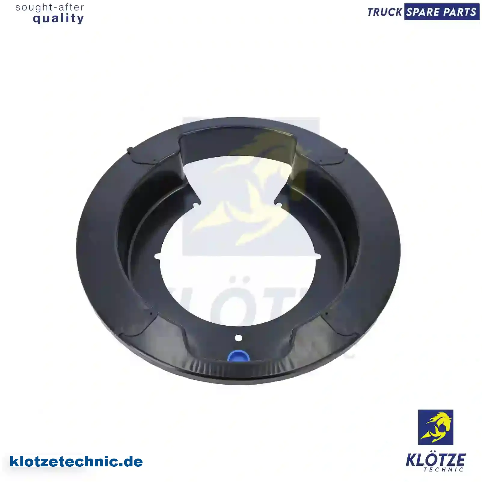 Brake shield, 7401629836, 1629836, , || Klötze Technic