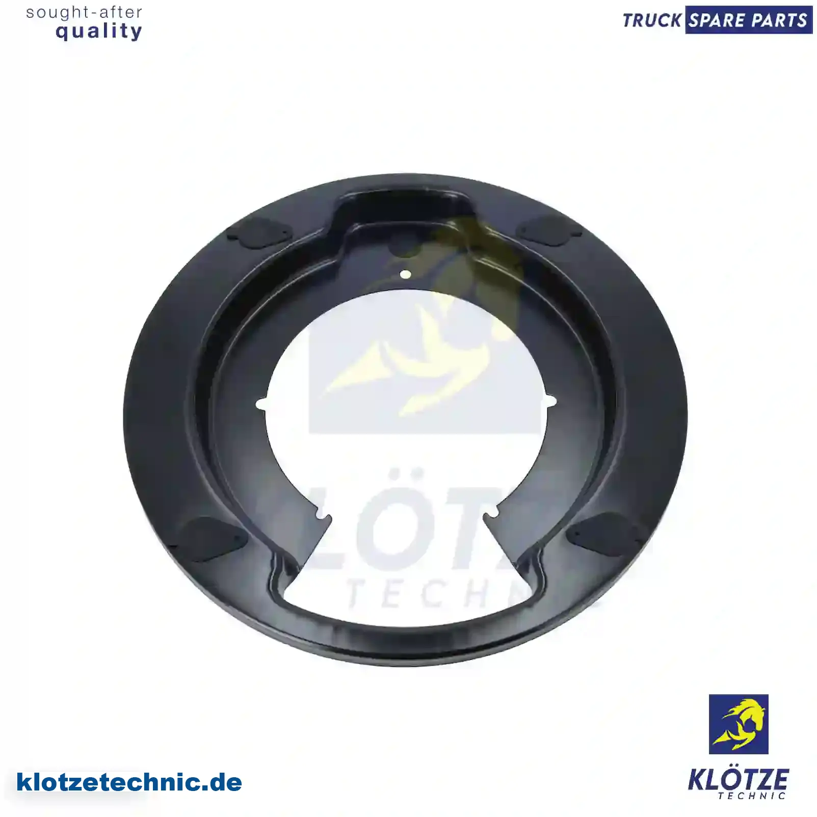 Brake shield, 1610901, 1629833, 20367342, || Klötze Technic