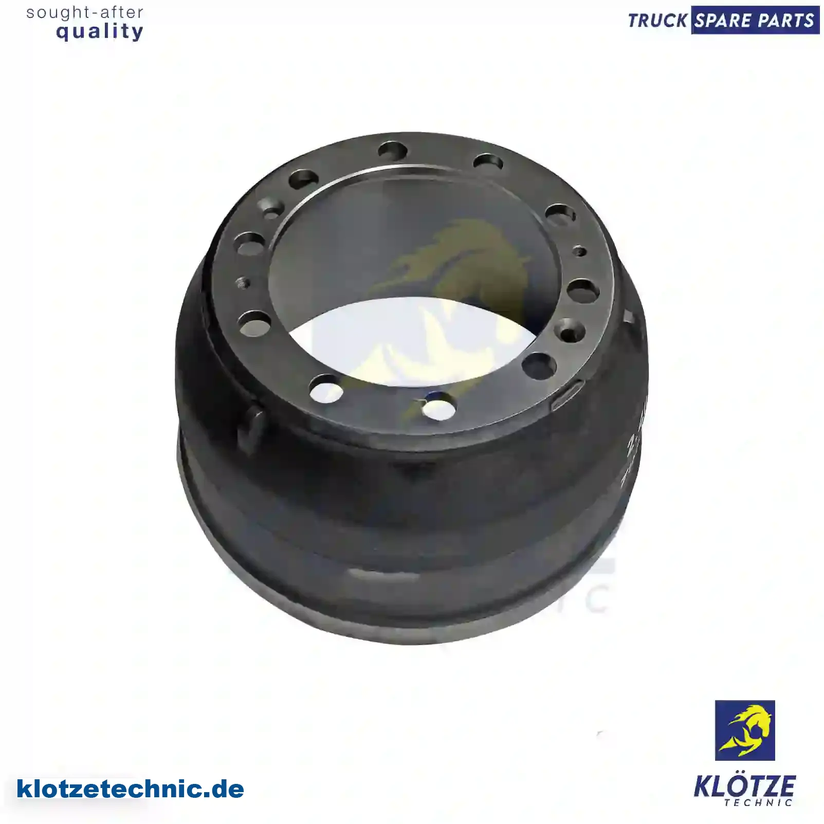 Brake drum, MBD1027, 6772133, , , , , , || Klötze Technic