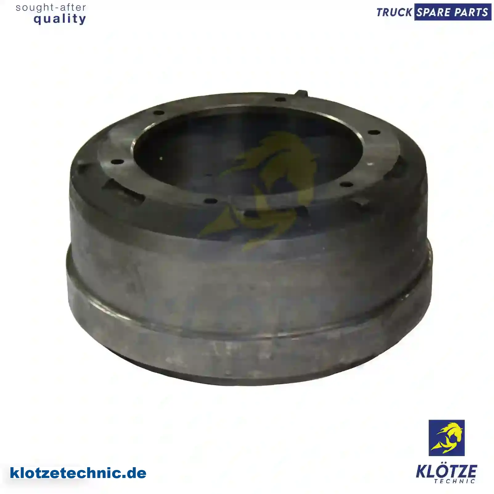 Brake drum, 1599968, , , , , , , || Klötze Technic