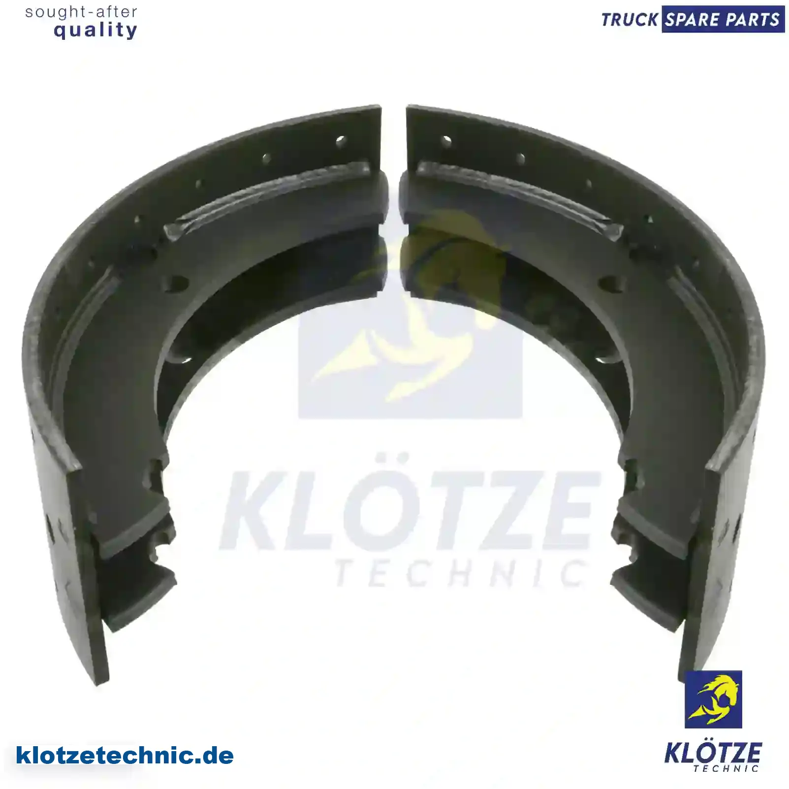 Brake shoe kit, reinforced version, 3095193, 30951935, , , , , , || Klötze Technic