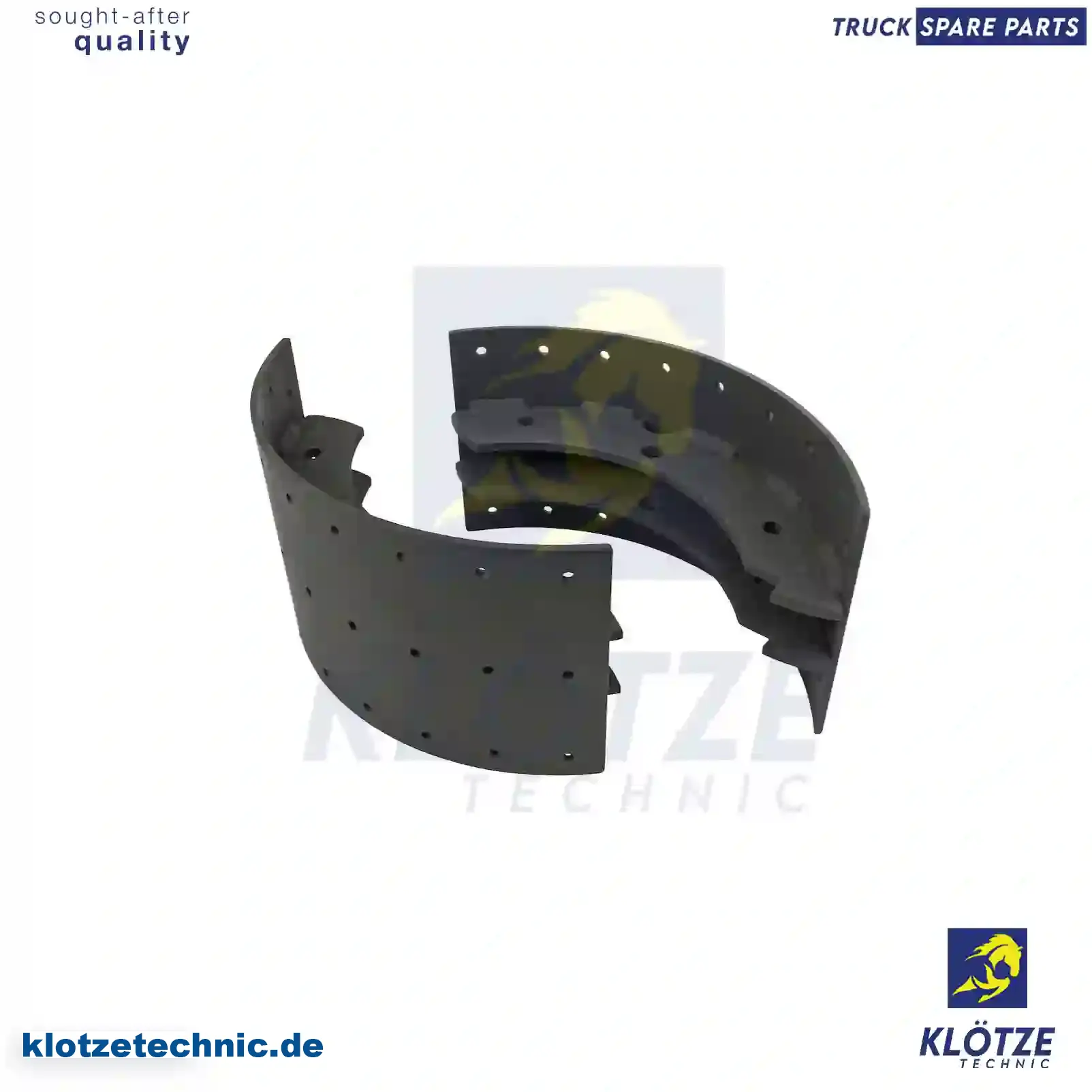 Brake shoe kit, 270827, 2708279, 271172, 272842, 3090075, 30900757, , || Klötze Technic