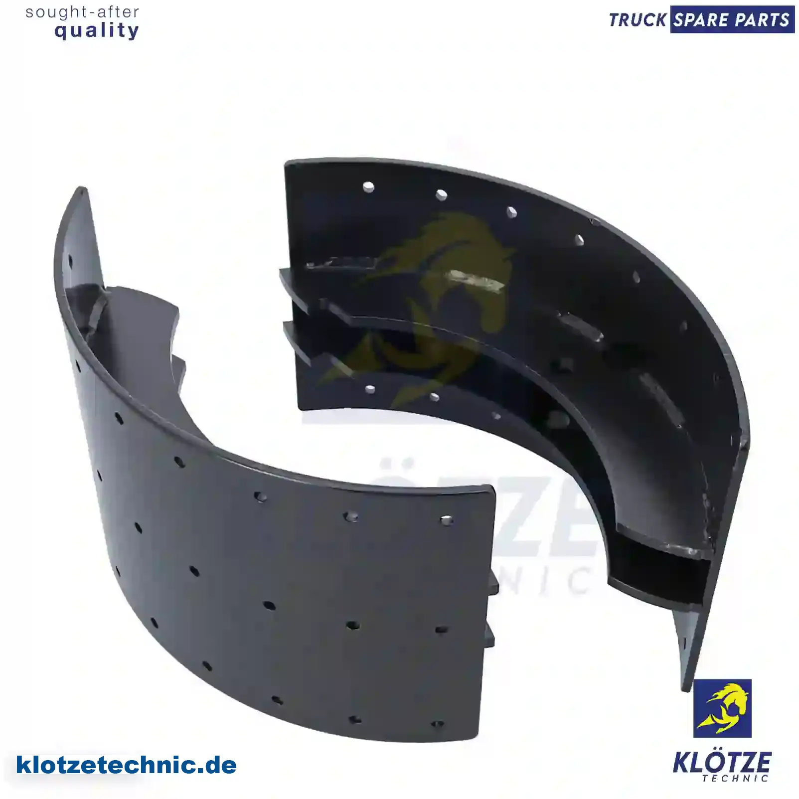 Brake shoe kit, 270828, 2708287, 271173, 272843, 3090076, 30900765, 3097182, || Klötze Technic