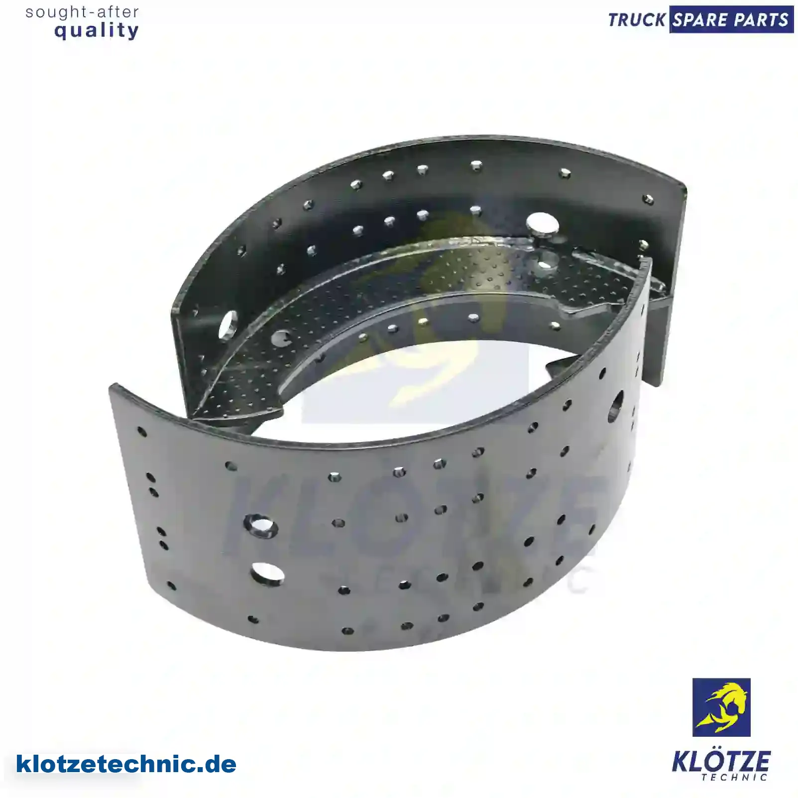 Brake shoe kit, 170 mm, 3091721 || Klötze Technic