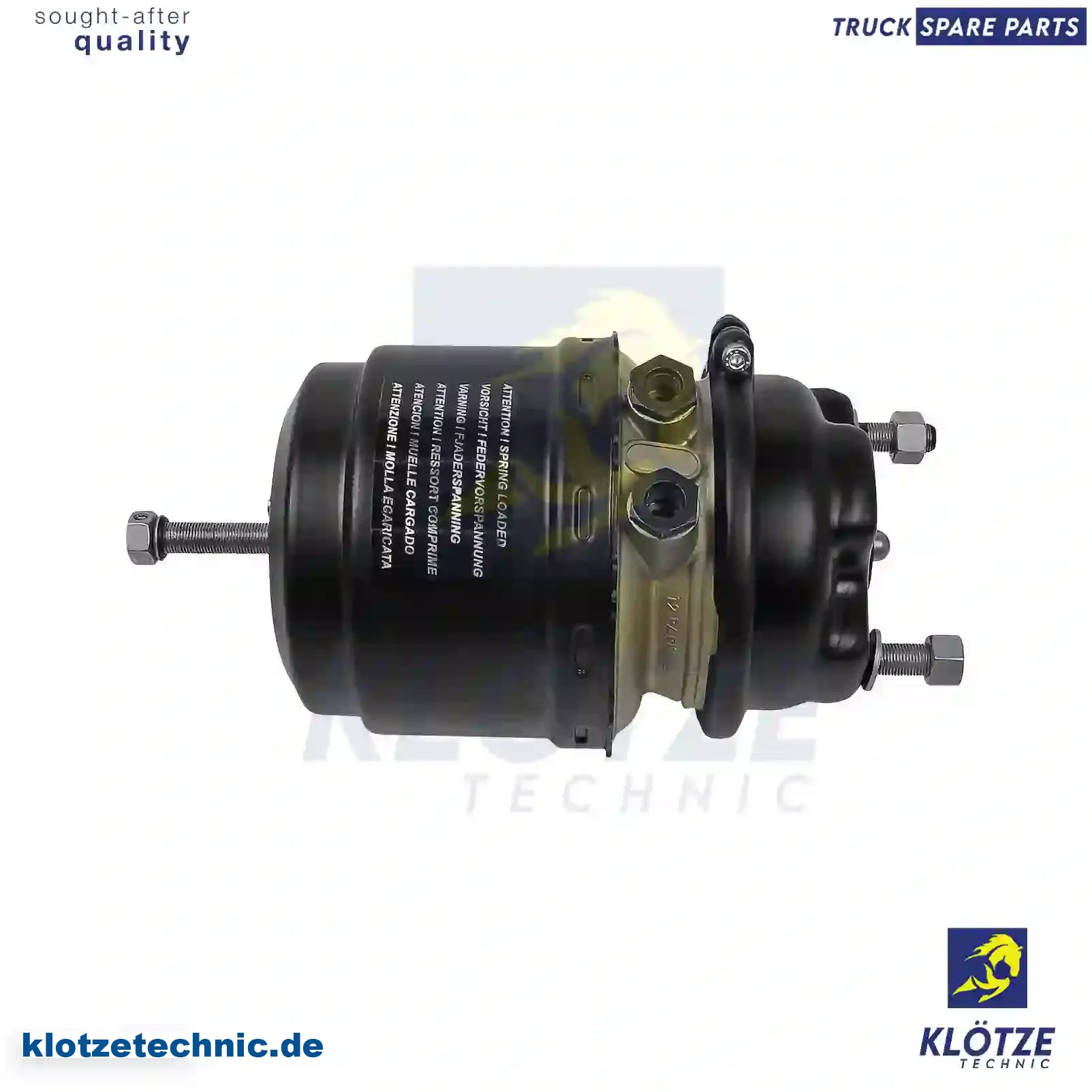 Spring brake cylinder, left, 3177336, , , || Klötze Technic