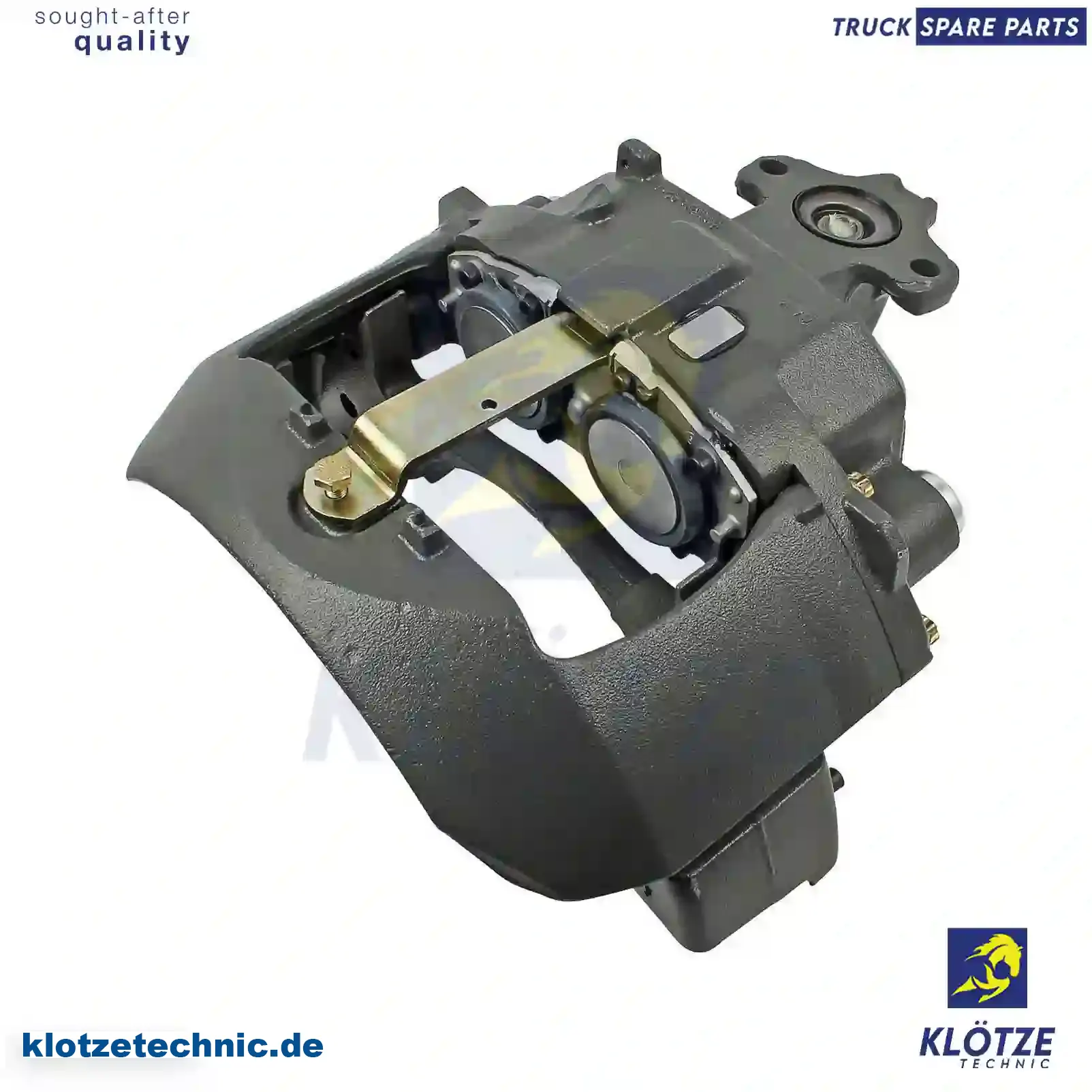 Brake caliper, left, reman. / without old core, 20706907 || Klötze Technic