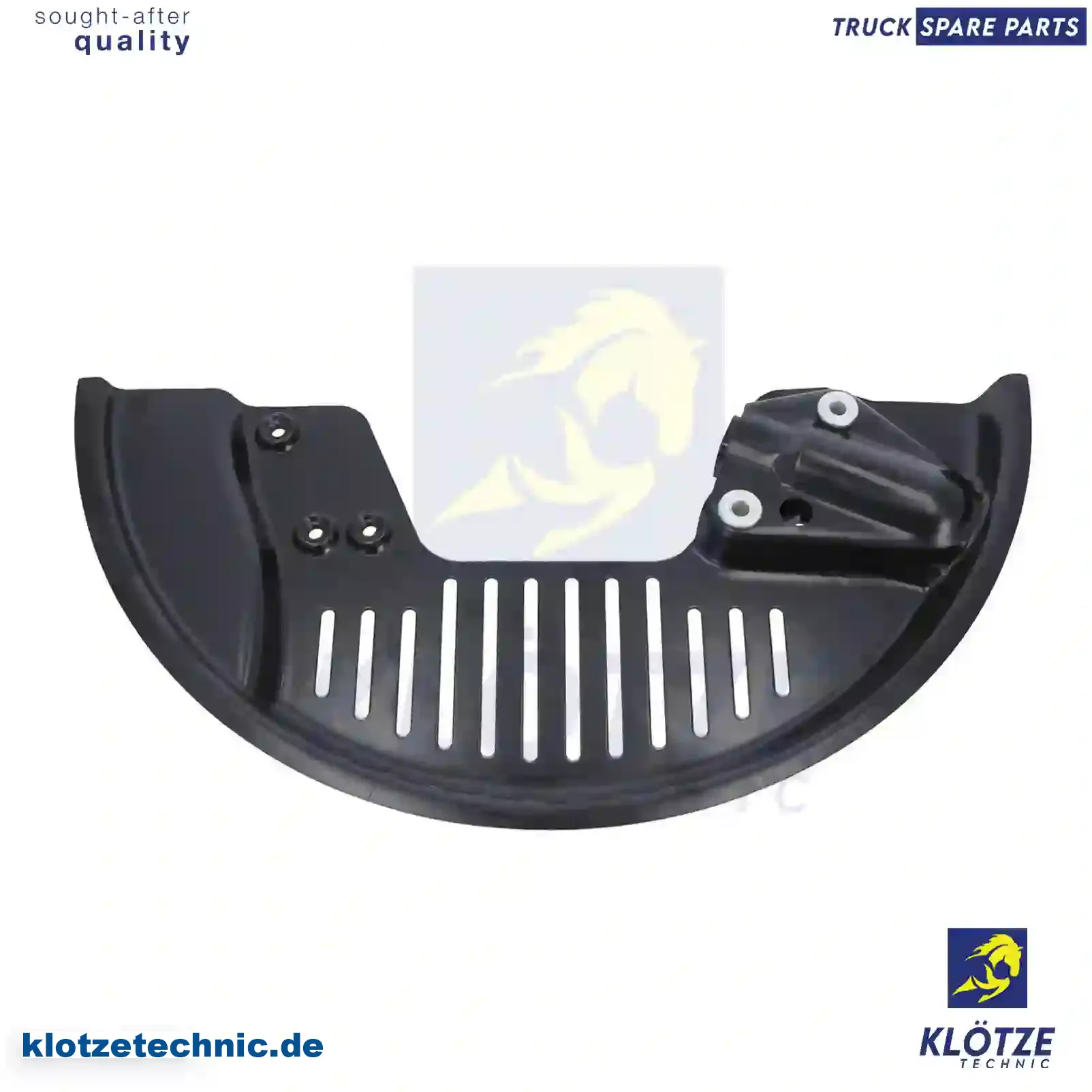 Brake shield, left, 24425045 || Klötze Technic