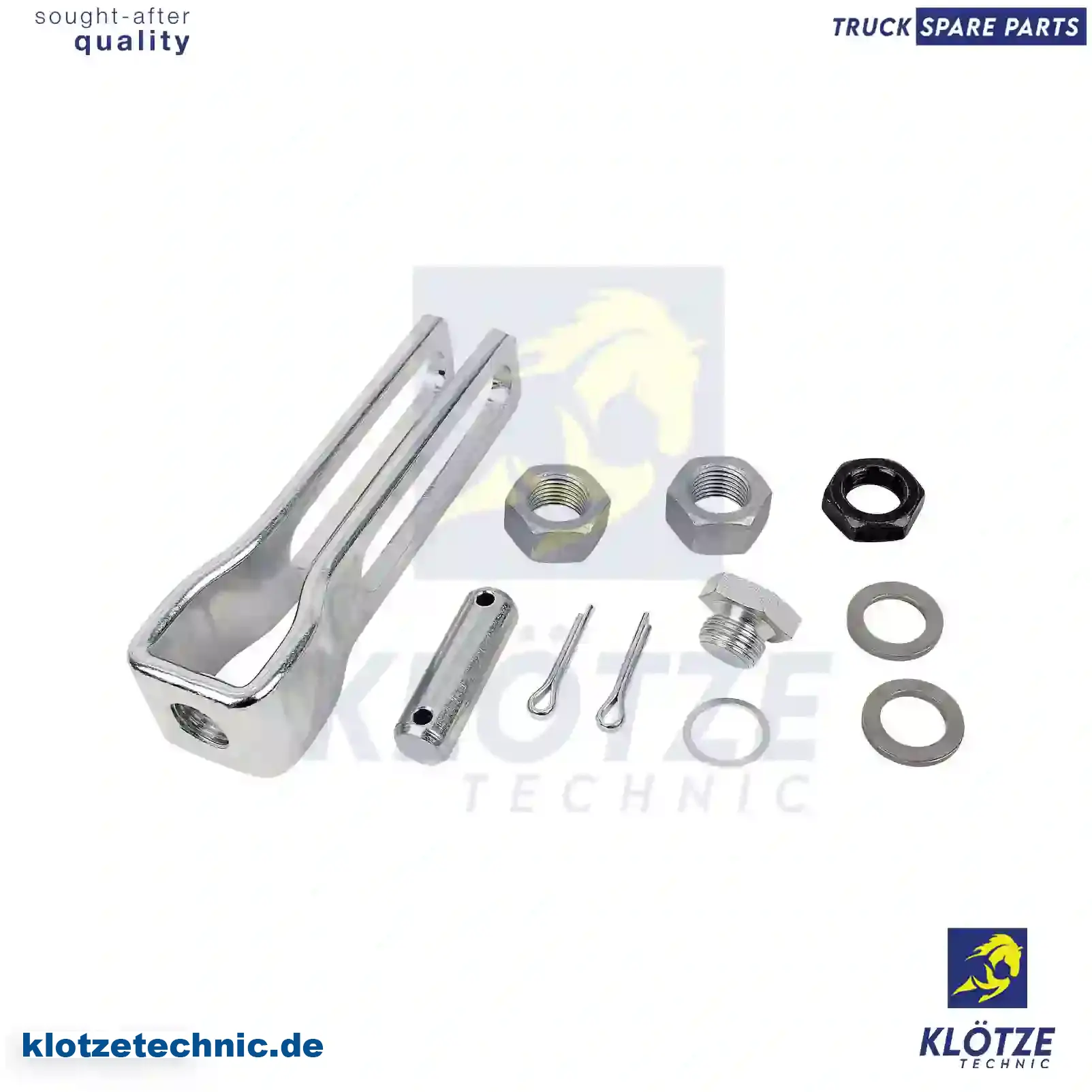 Mounting kit, link yoke, brake cylinder, 1325357 || Klötze Technic