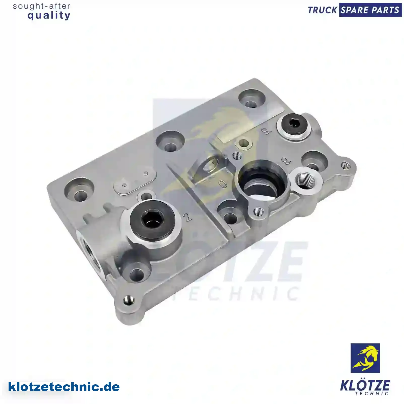 Cylinder head, compressor, 20774299S3 || Klötze Technic