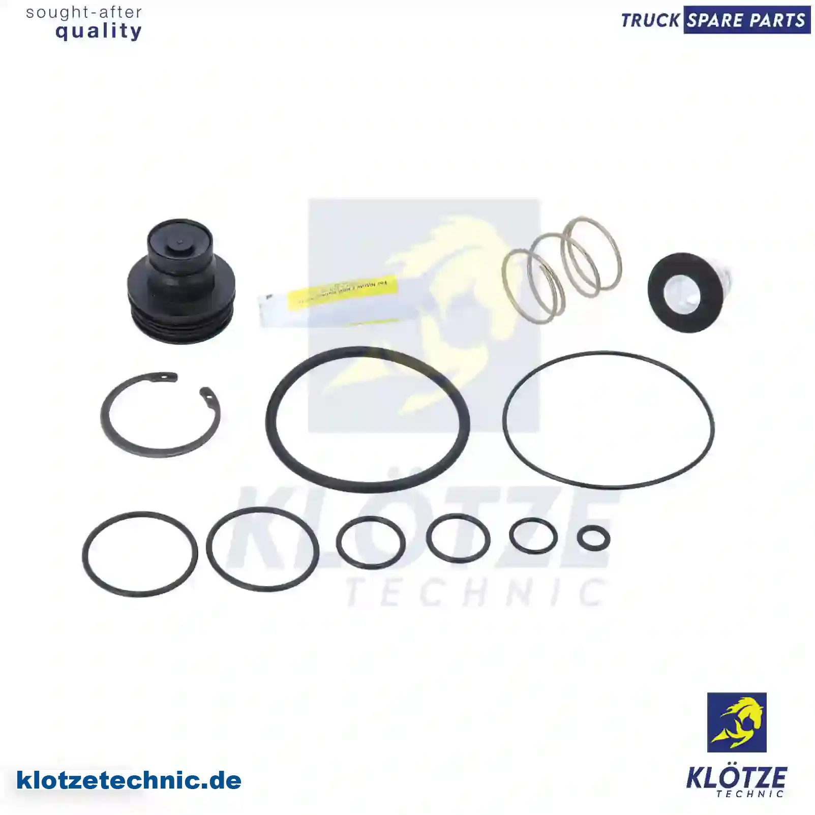 Repair kit, relay valve, 1276860, 5001830525, 244830, 276165, 3090254 || Klötze Technic