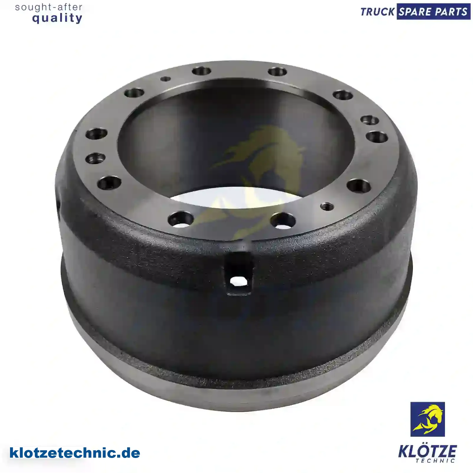 Brake drum, 5010260663, , , , , , , || Klötze Technic