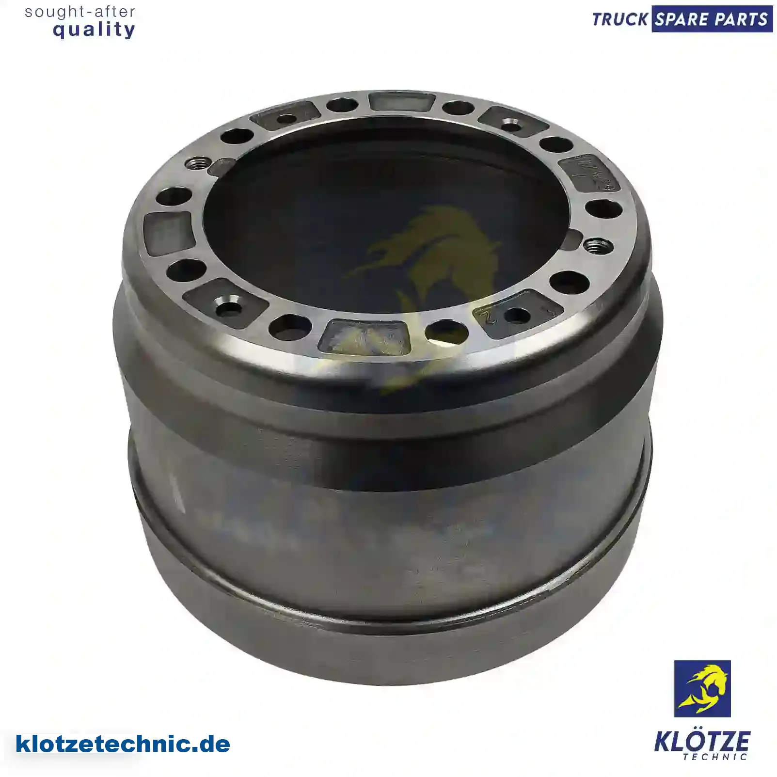 Brake drum, 7421451972, , , , , , || Klötze Technic